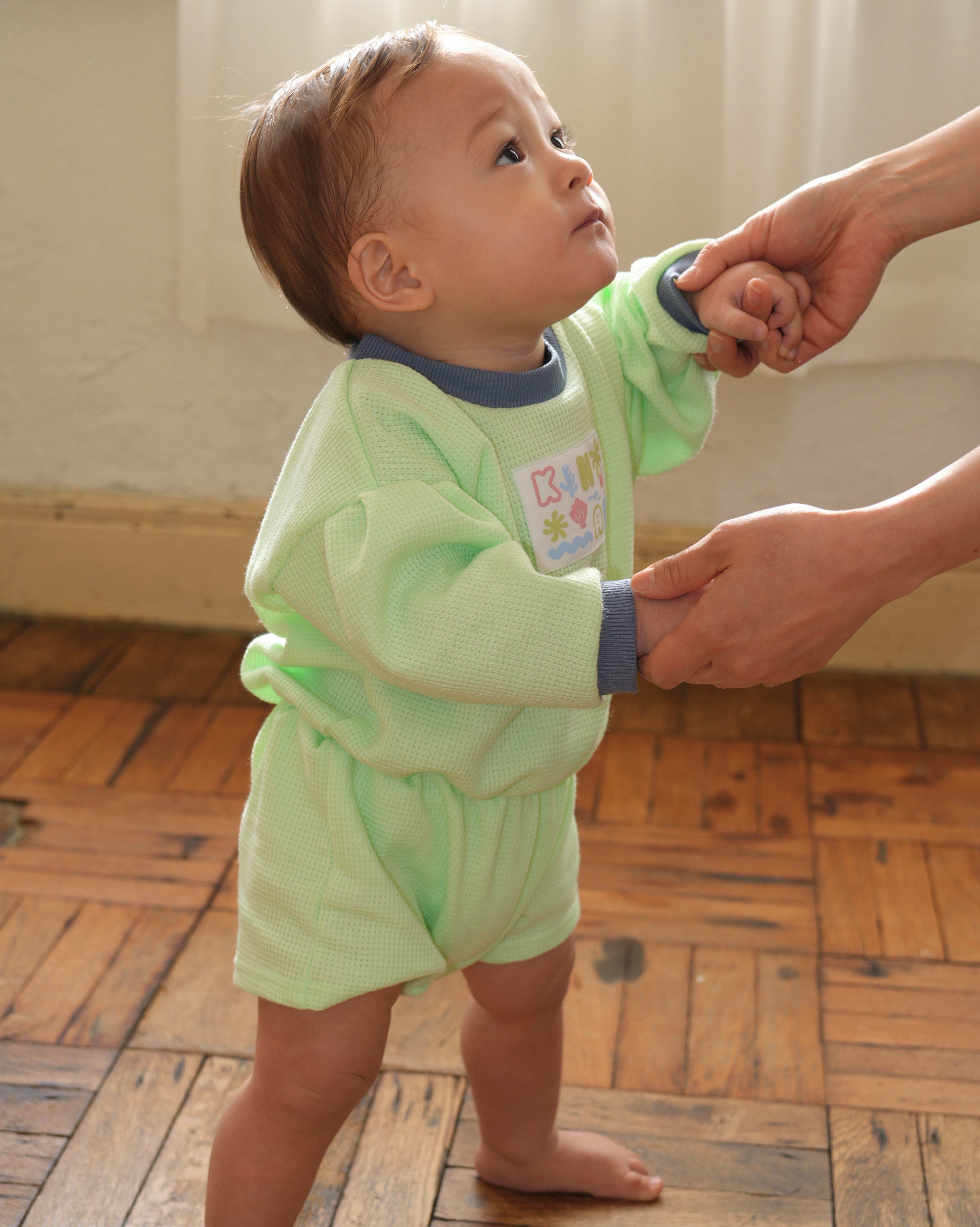 Neon Color Rompers【110202】(green)