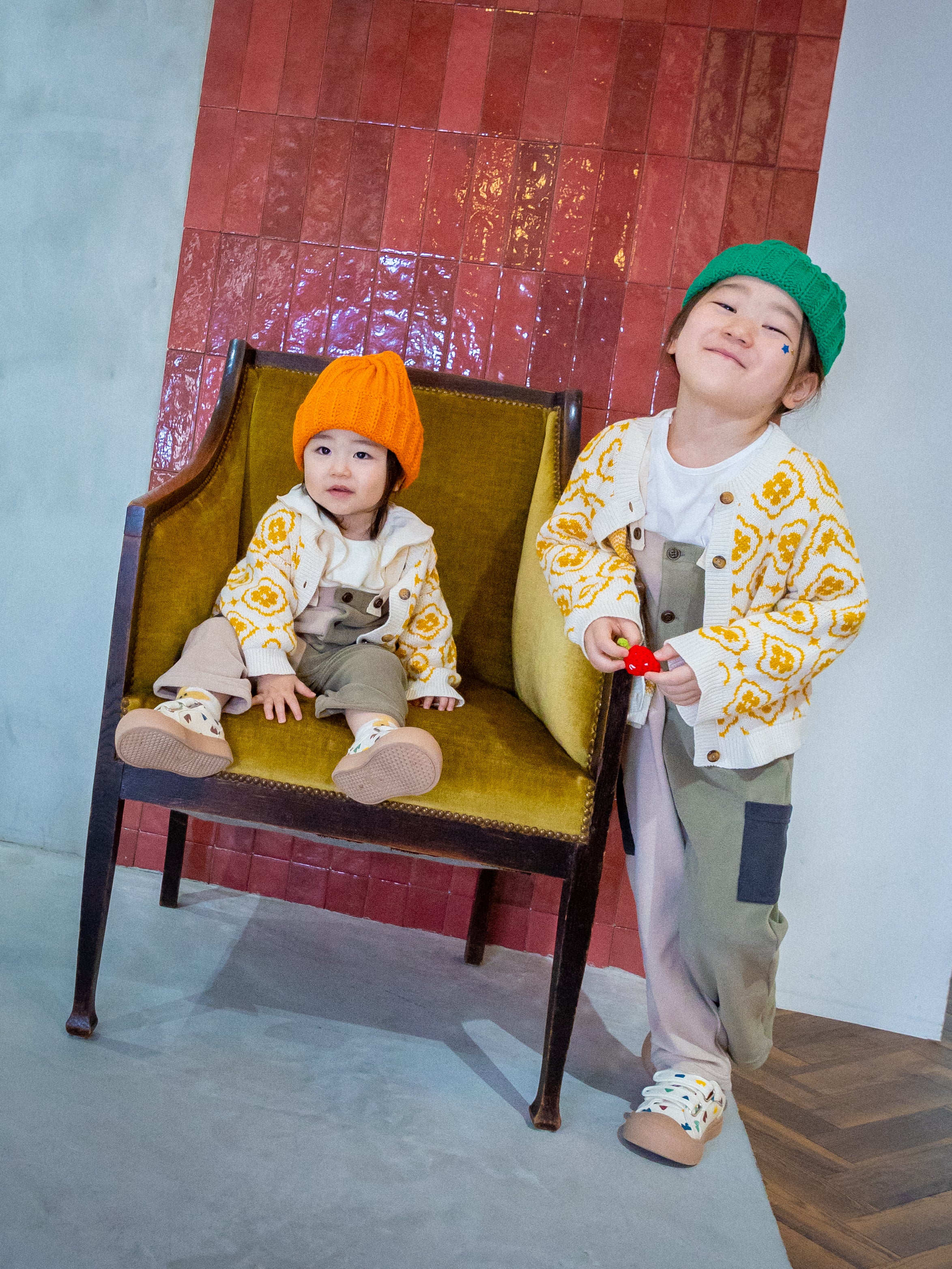 ヴィンテージニットカーディガン【110100】