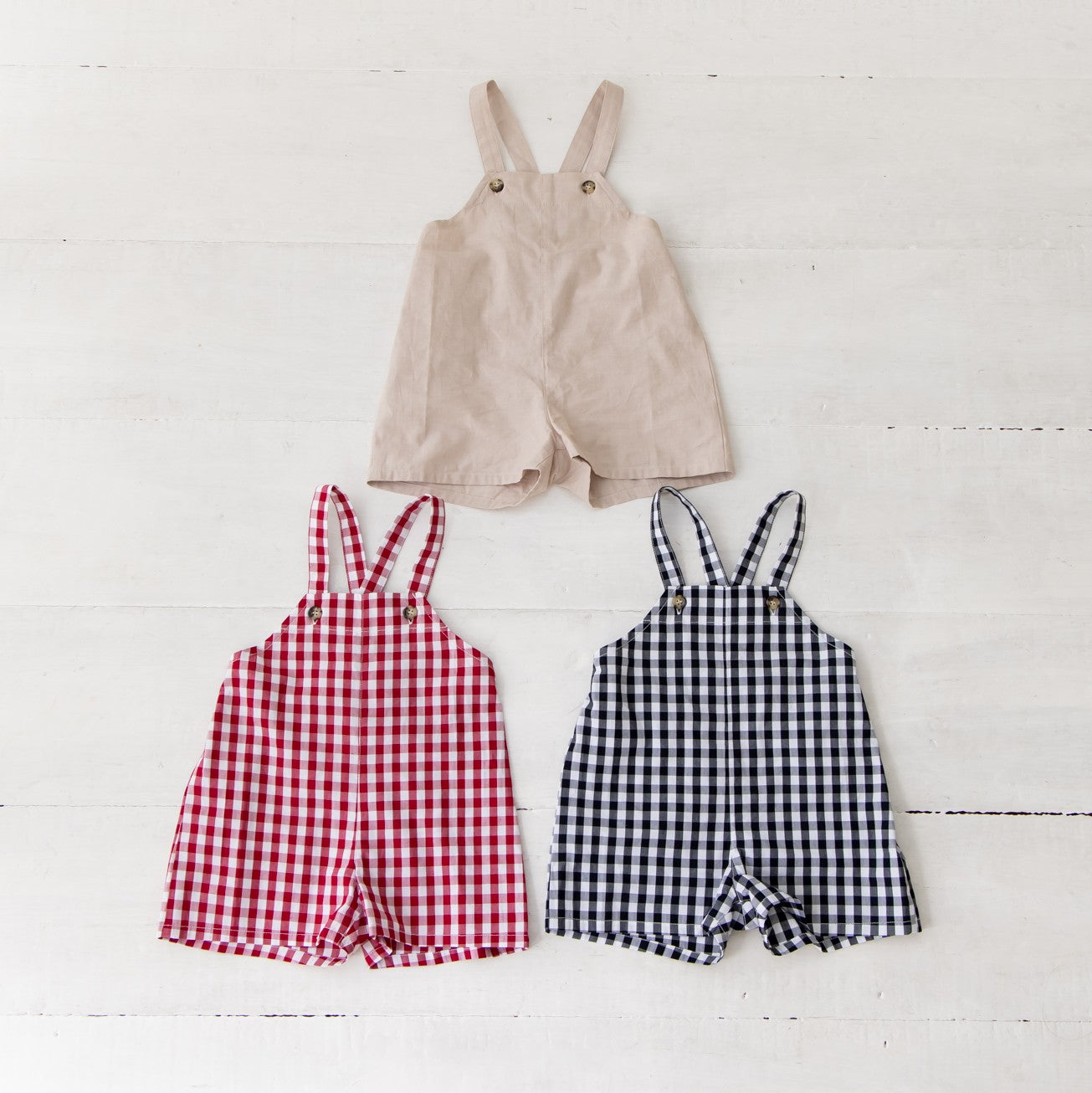 ショート丈サロペット【110059】