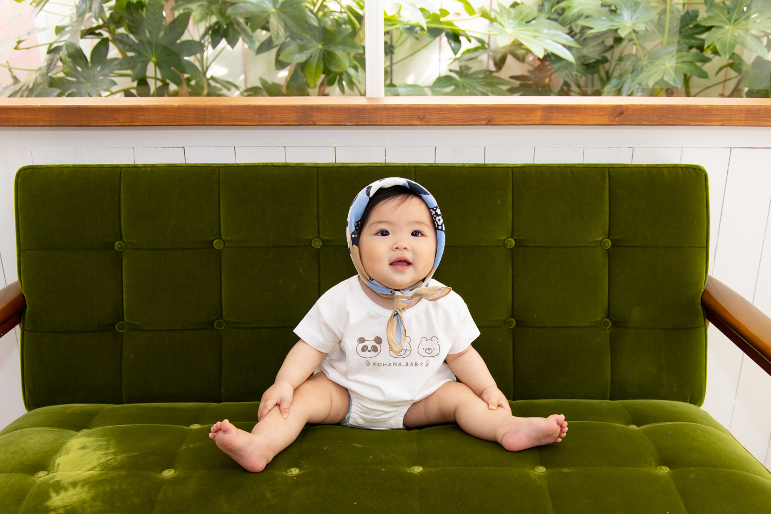 3匹のどうぶつさんロンパース【110062】