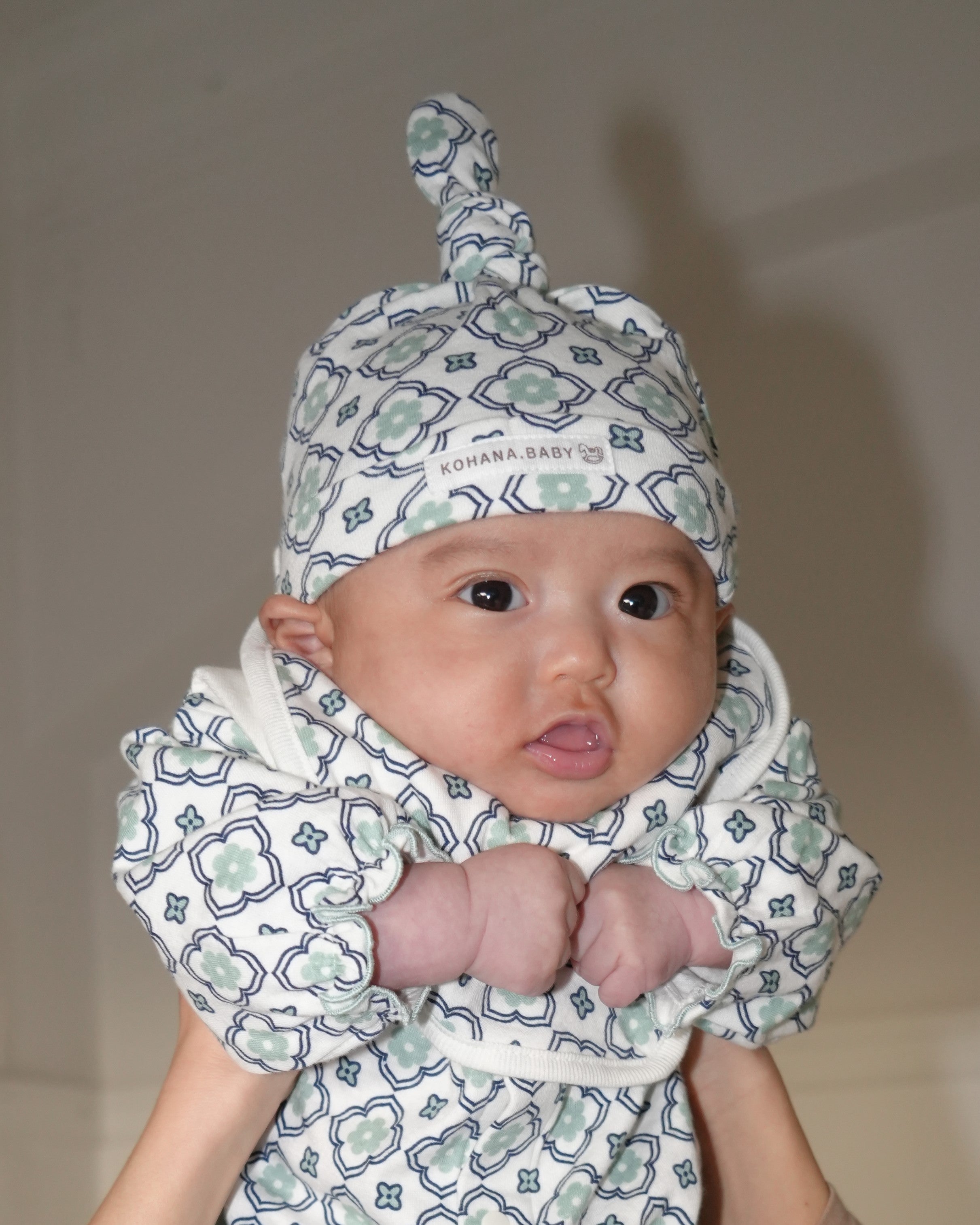 Vintage Tile Pattern Beanie【110113】