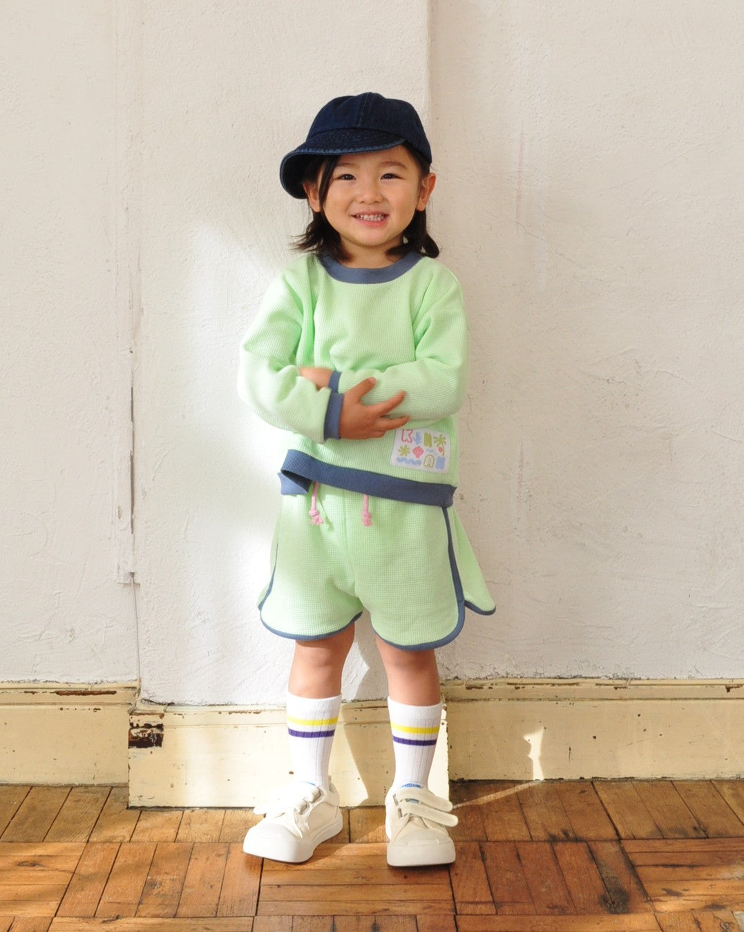 Neon Color Sweatshirt【110200】(green)