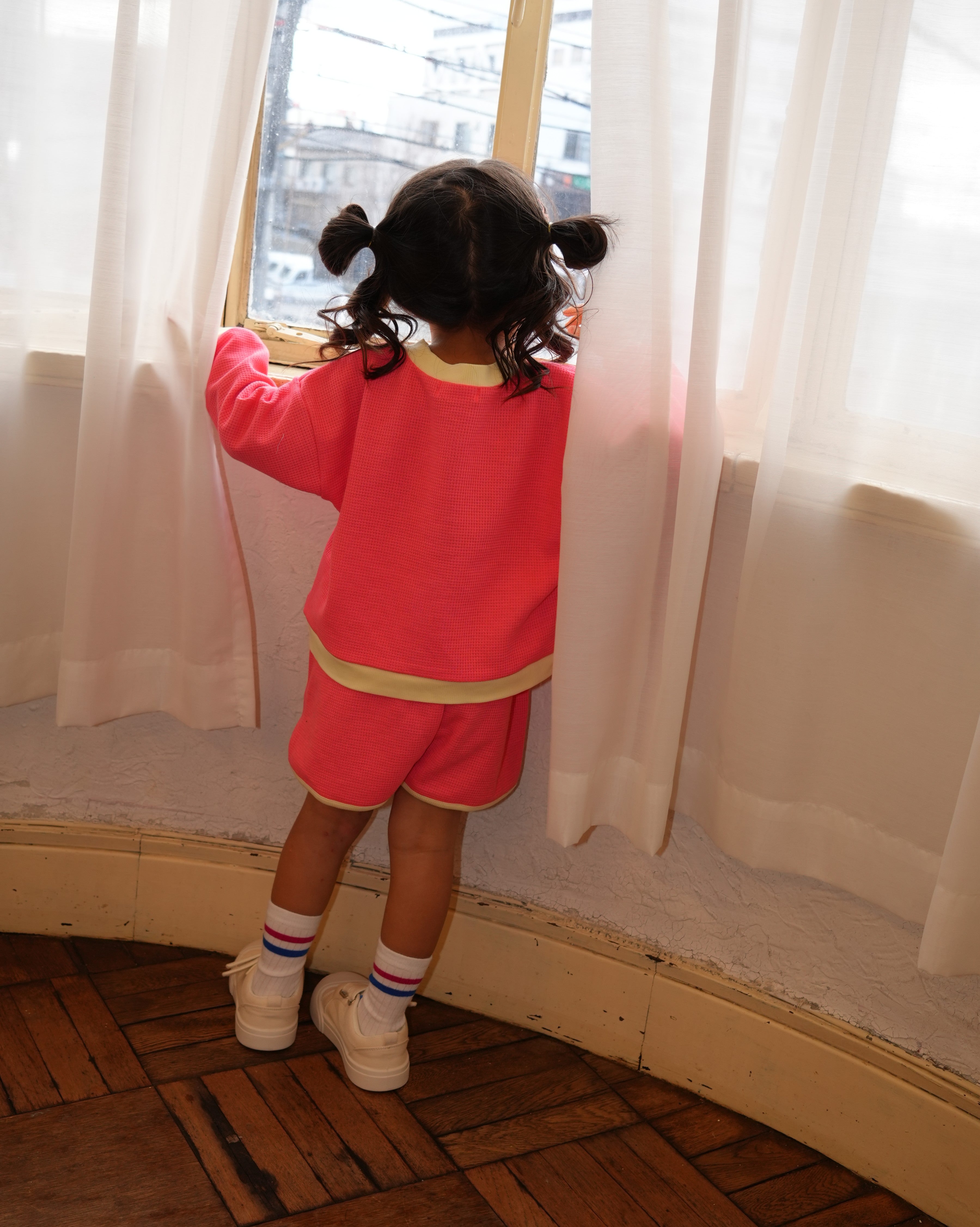 ネオンカラートレーナー【110200】(orange)