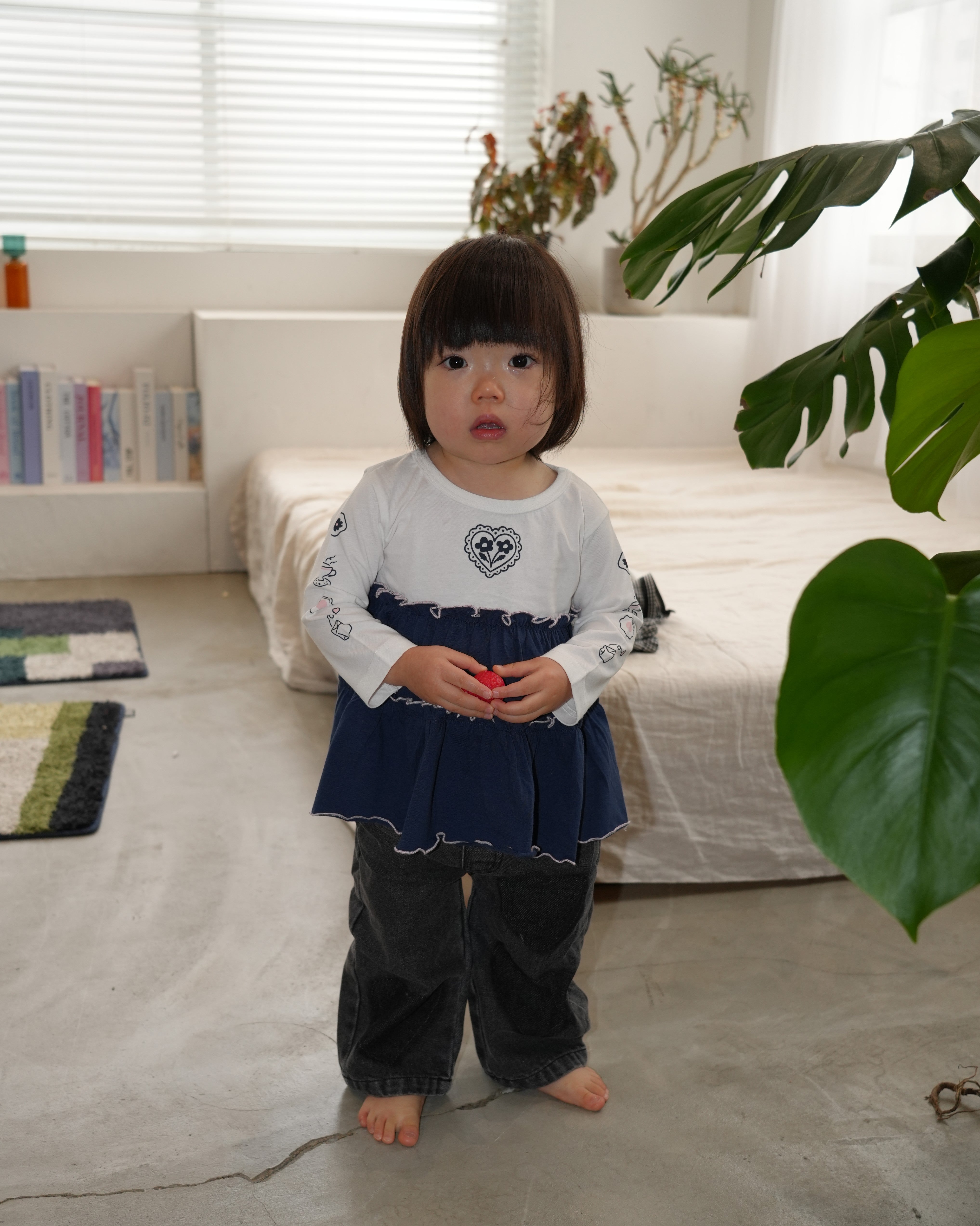 Country Style Tiered Merrow Tunic【110136】