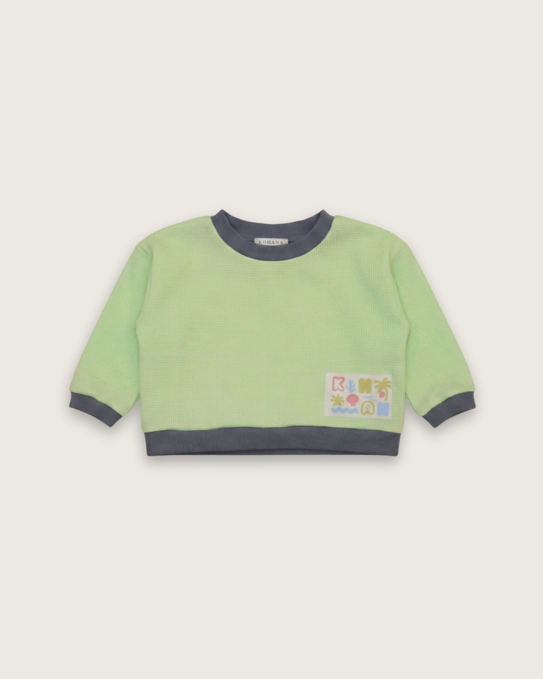 Neon Color Sweatshirt【110200】(green)