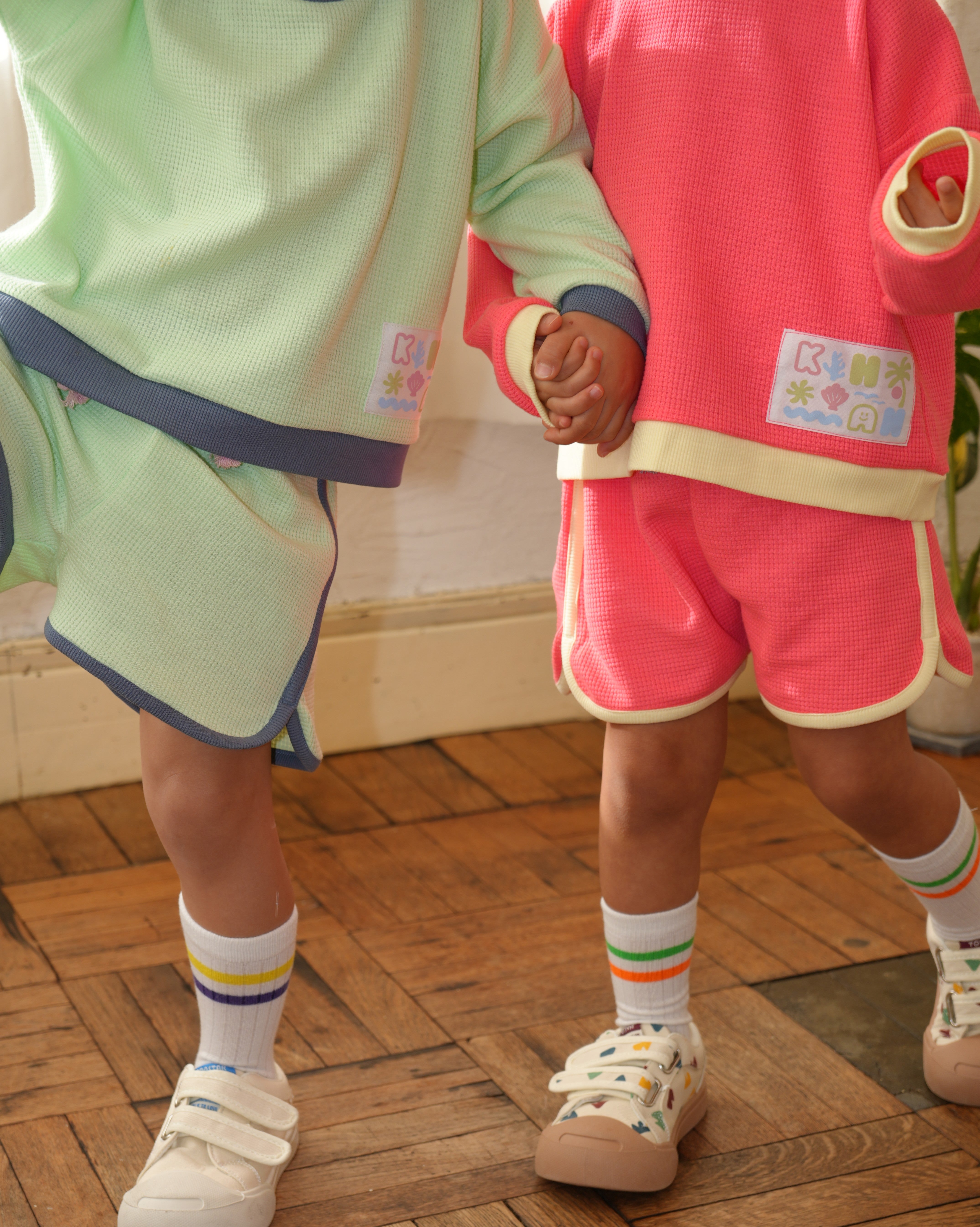 ネオンカラーランニングパンツ【110201】(green)