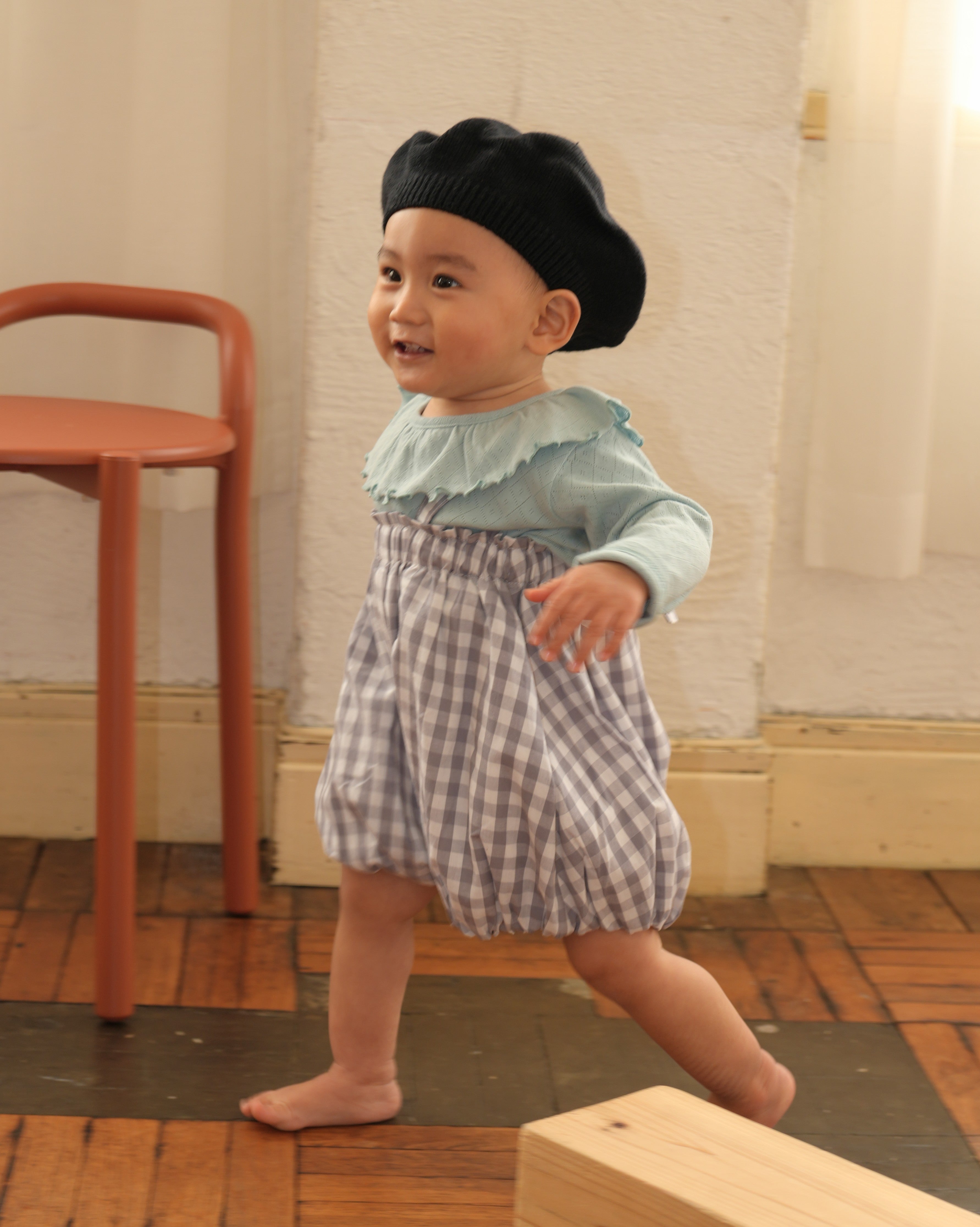 Balloon Bloomer Salopette【110043】(gray)