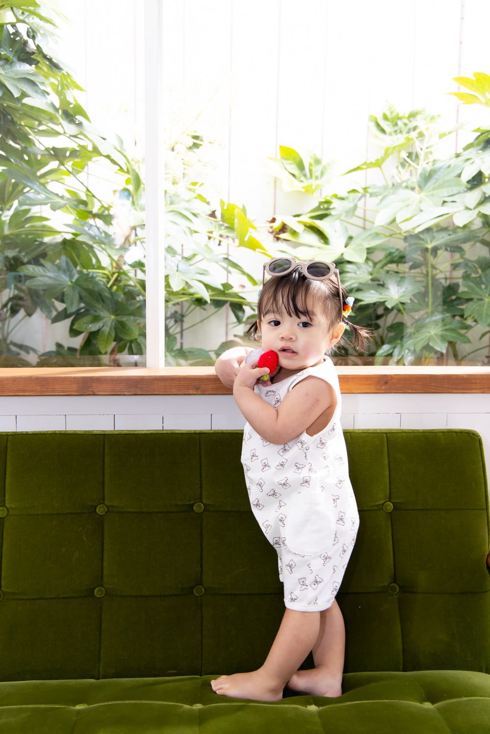 コハナベアーカバーオール【110066】