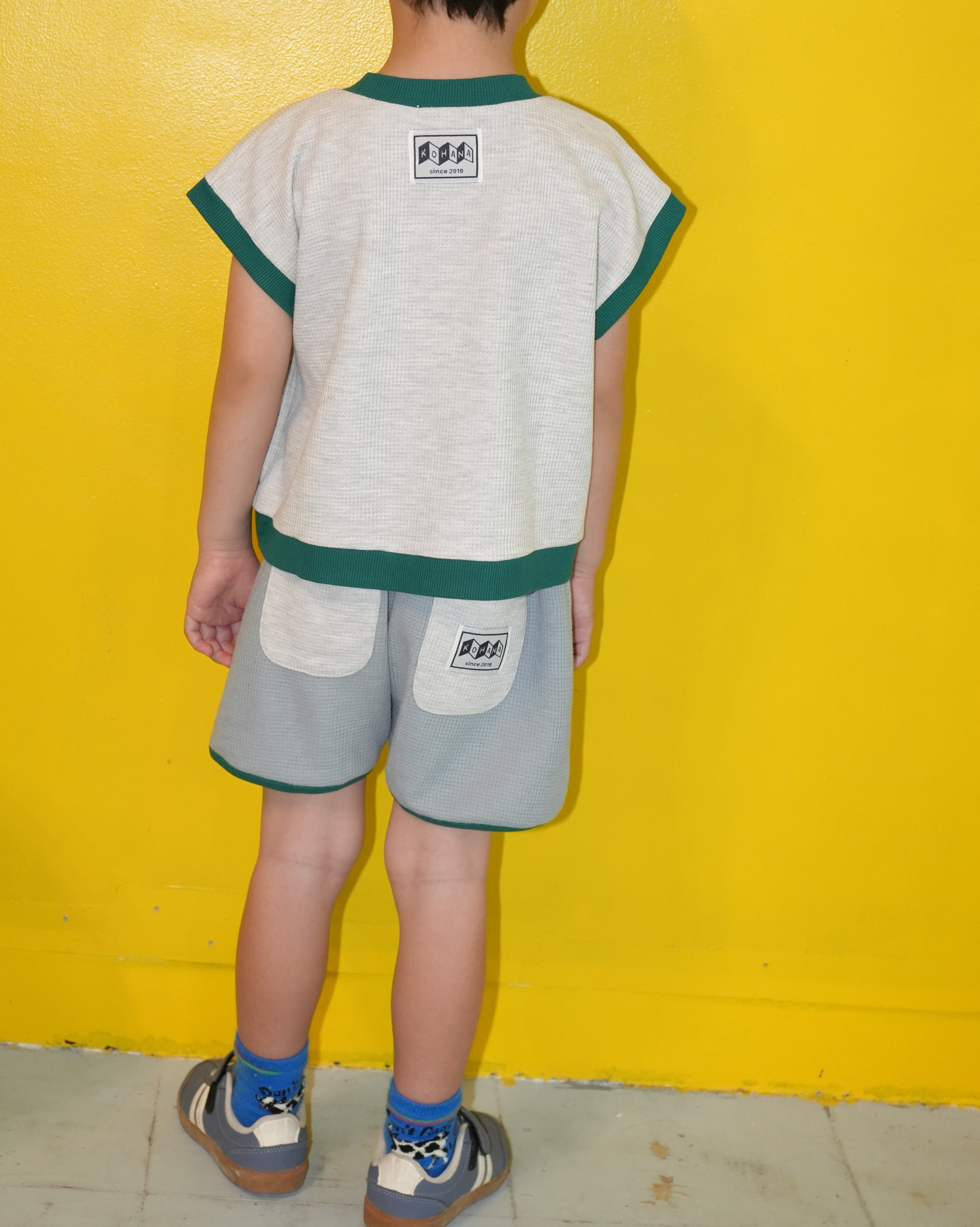 Neon Color Running Pants【150020】 (gray)