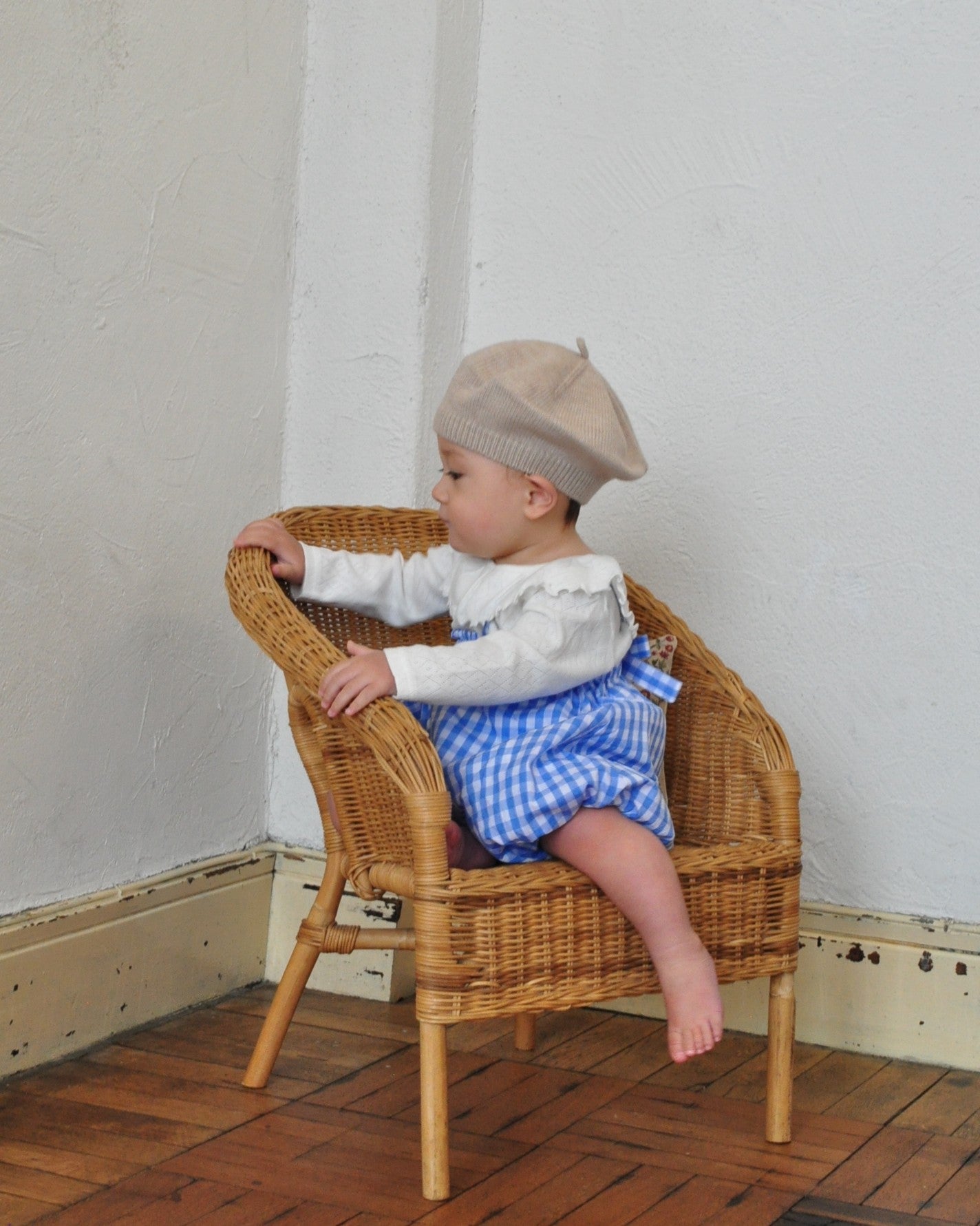 Balloon Bloomer Salopette【110043】(blue)