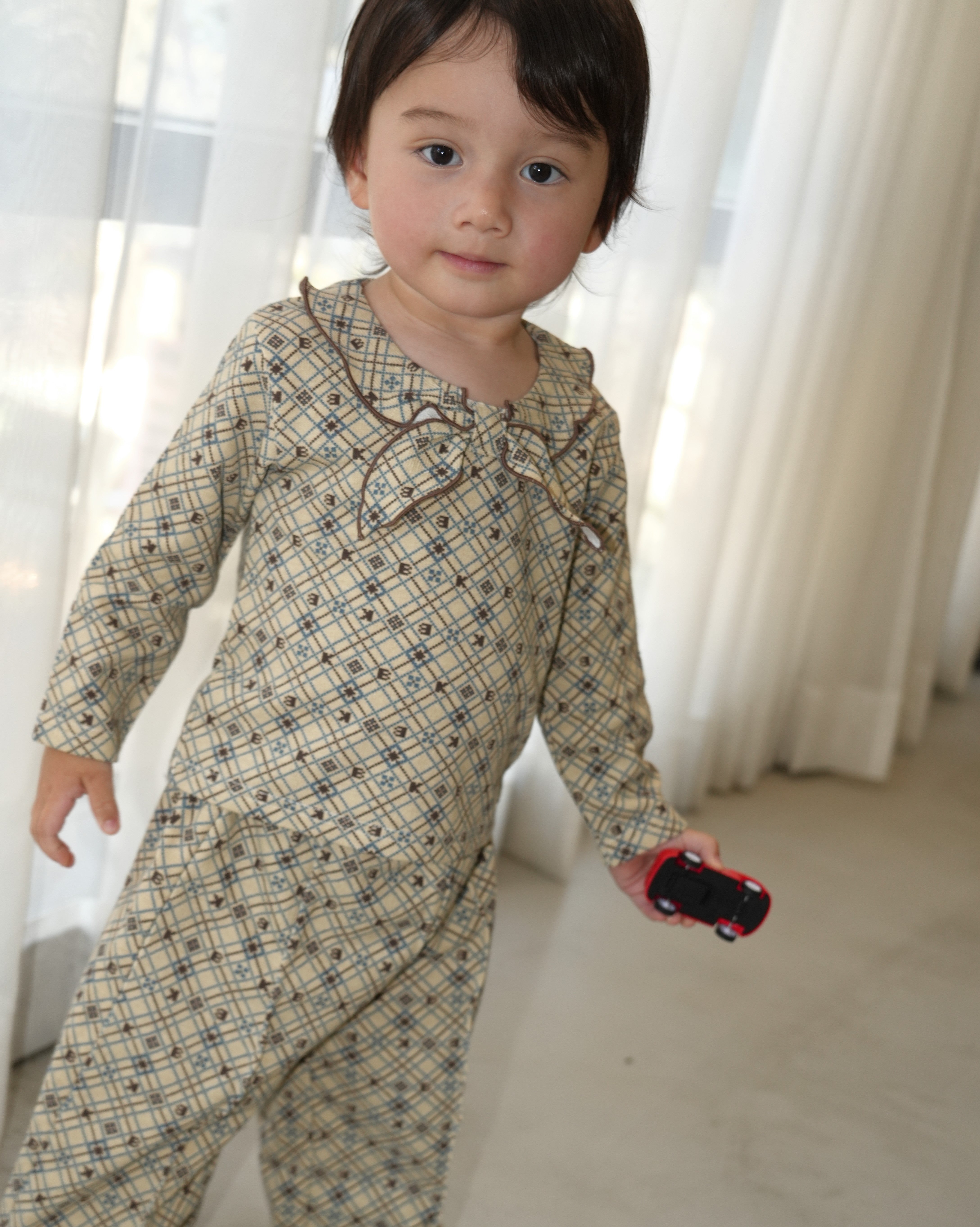 Pixel Art Scarf Top【110314】