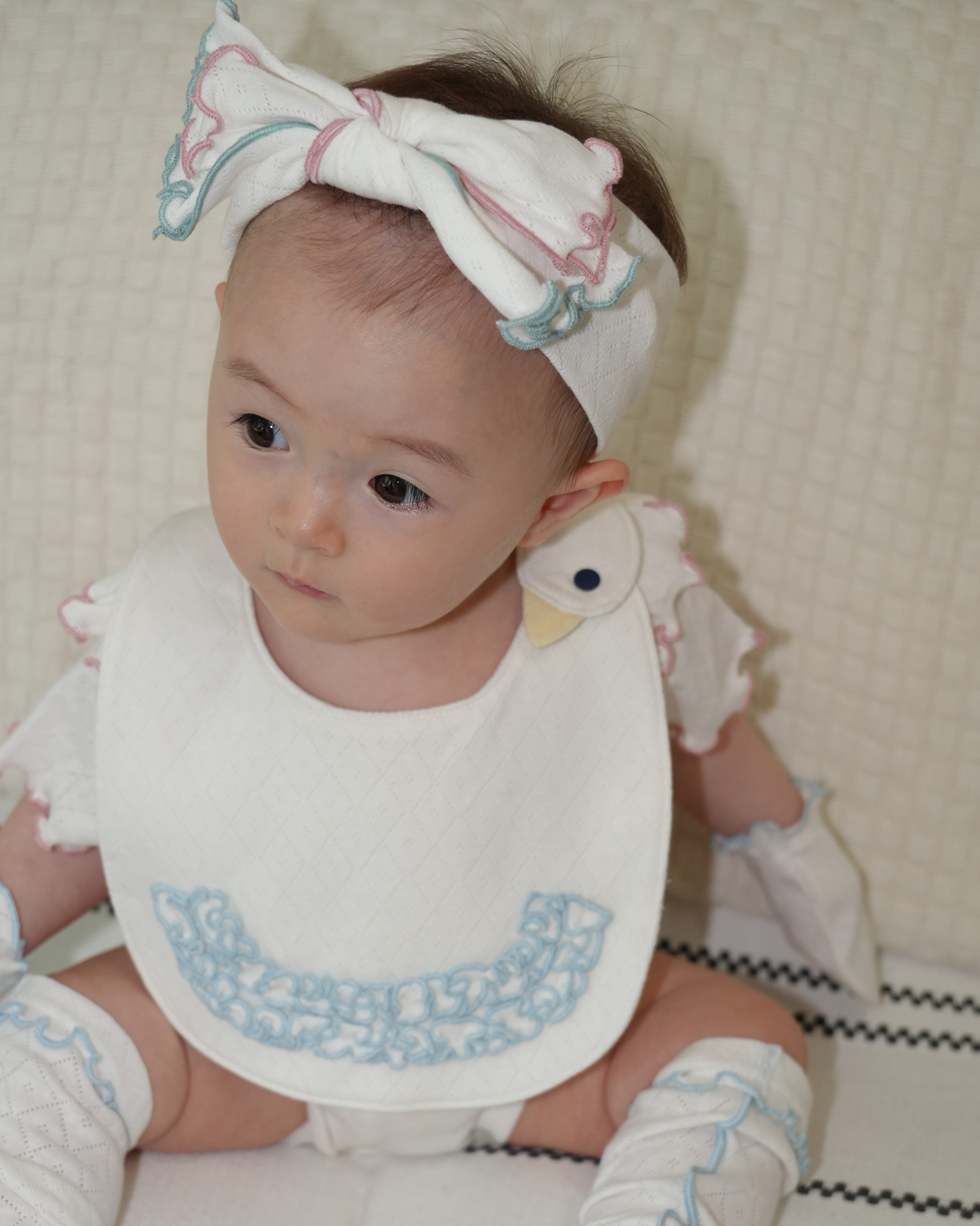 Eyelet Fraise Hair Band【110128】