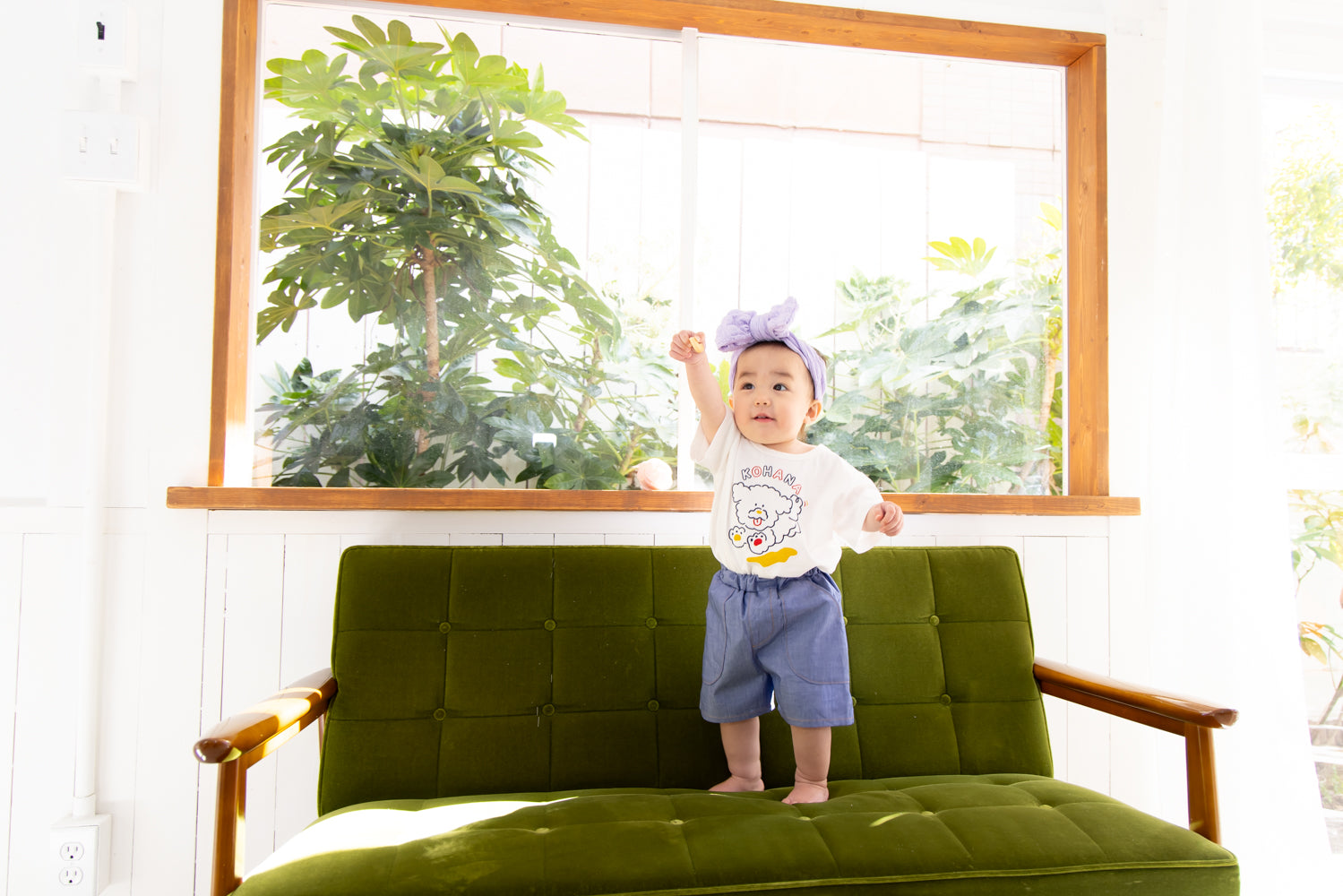 アニマル花火ダンガリー甚平【110058】