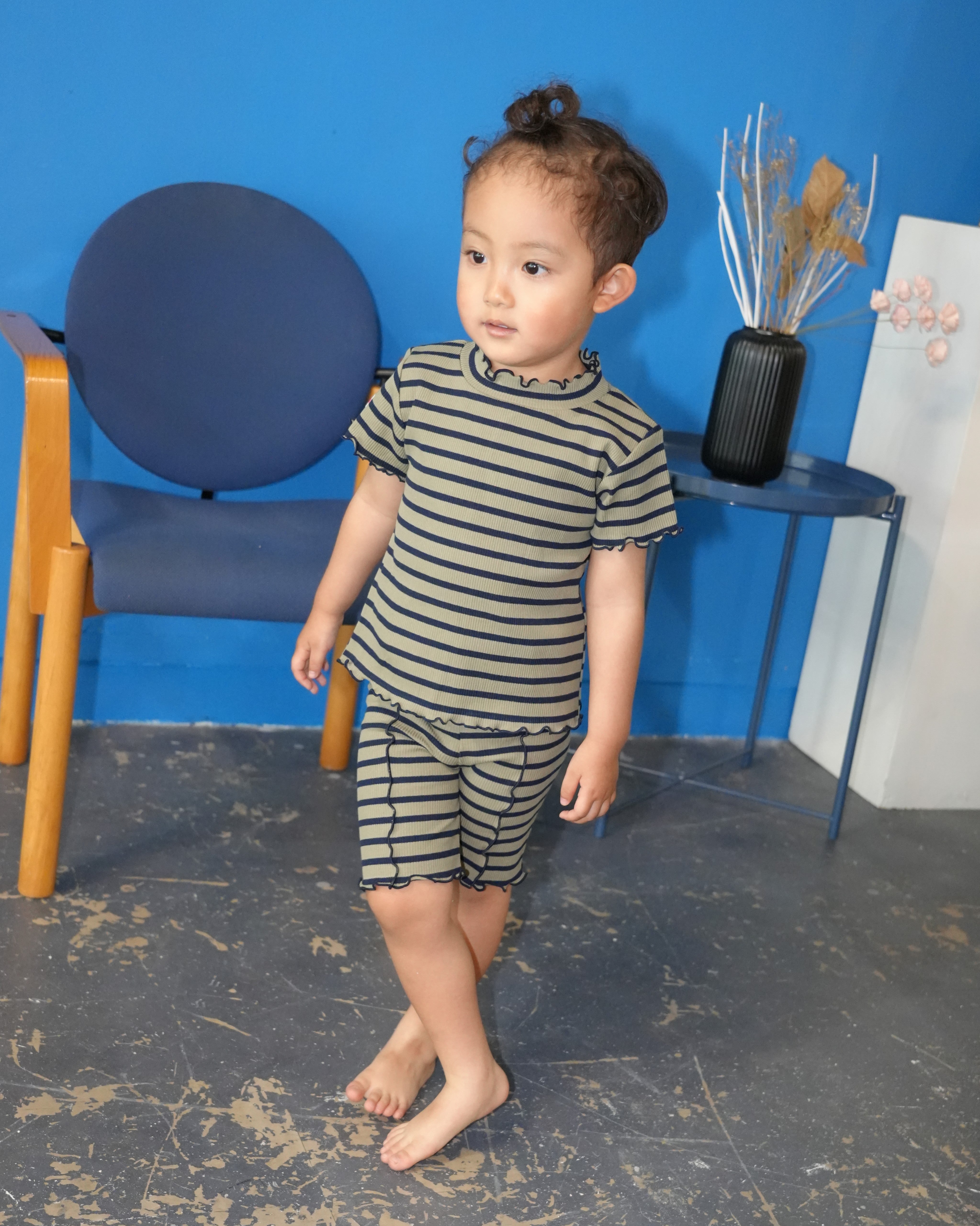 Striped Merrow Leggings【150016】 (DGR)