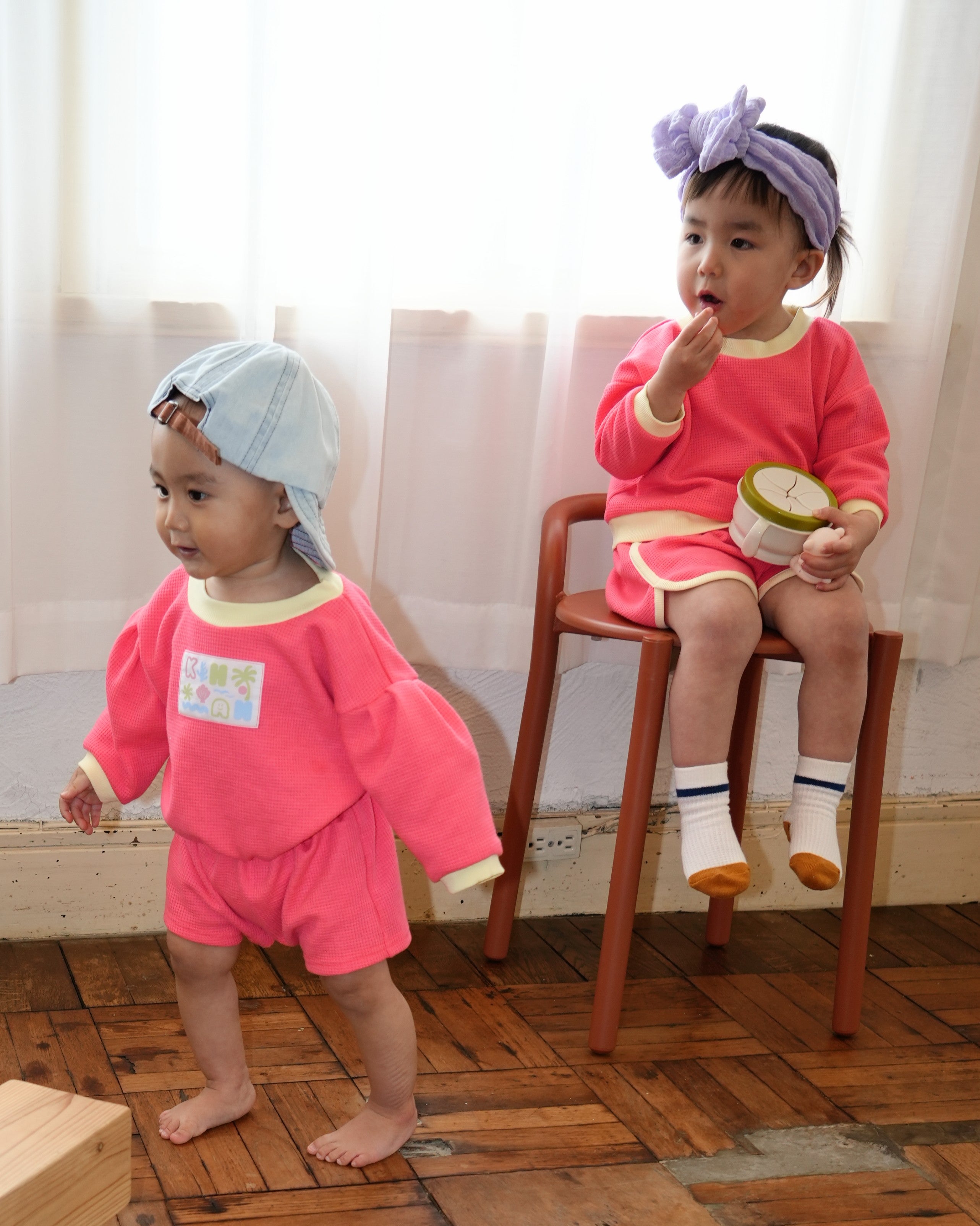 Neon Color Rompers【110202】(orange)