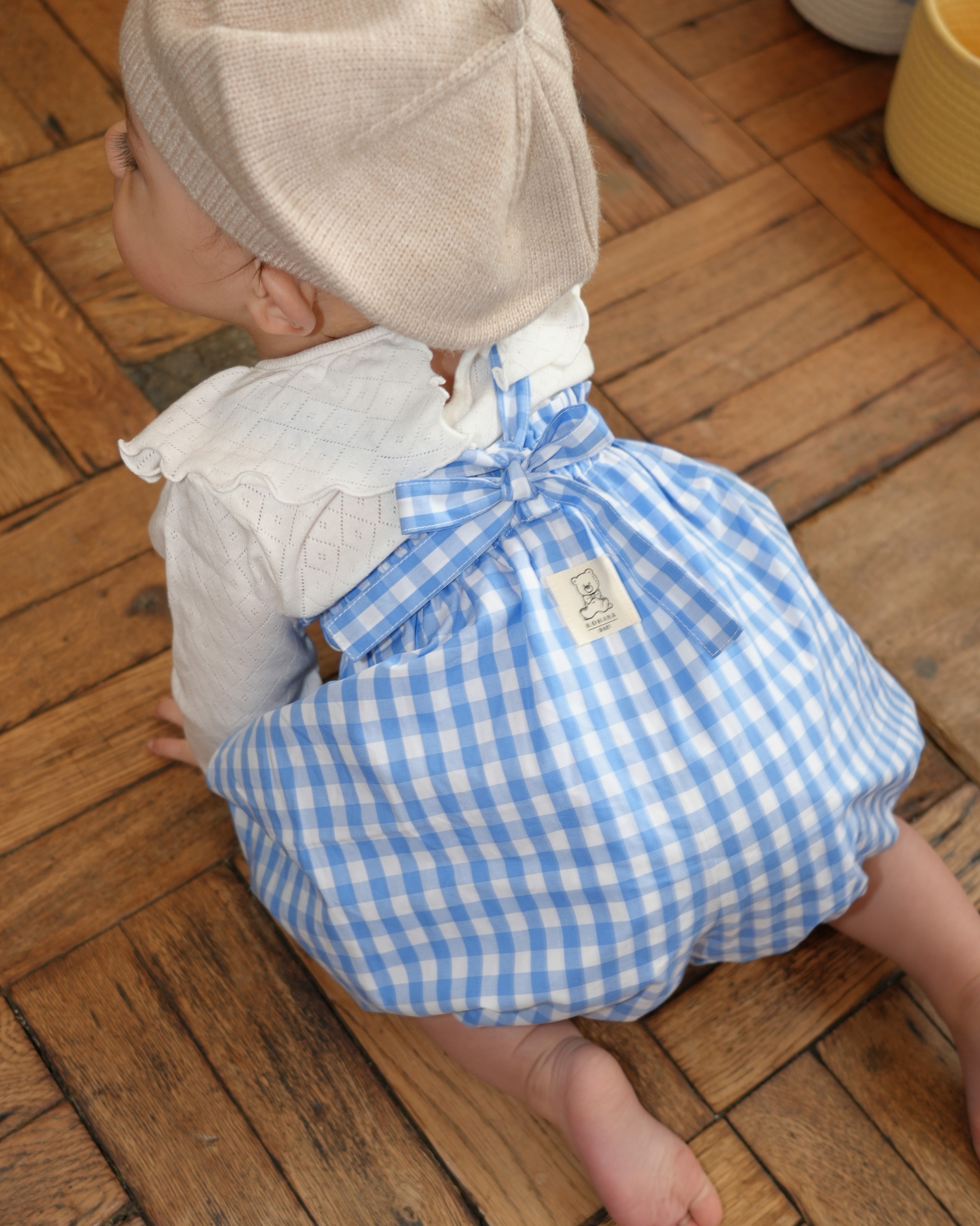 Balloon Bloomer Salopette【110043】(blue)