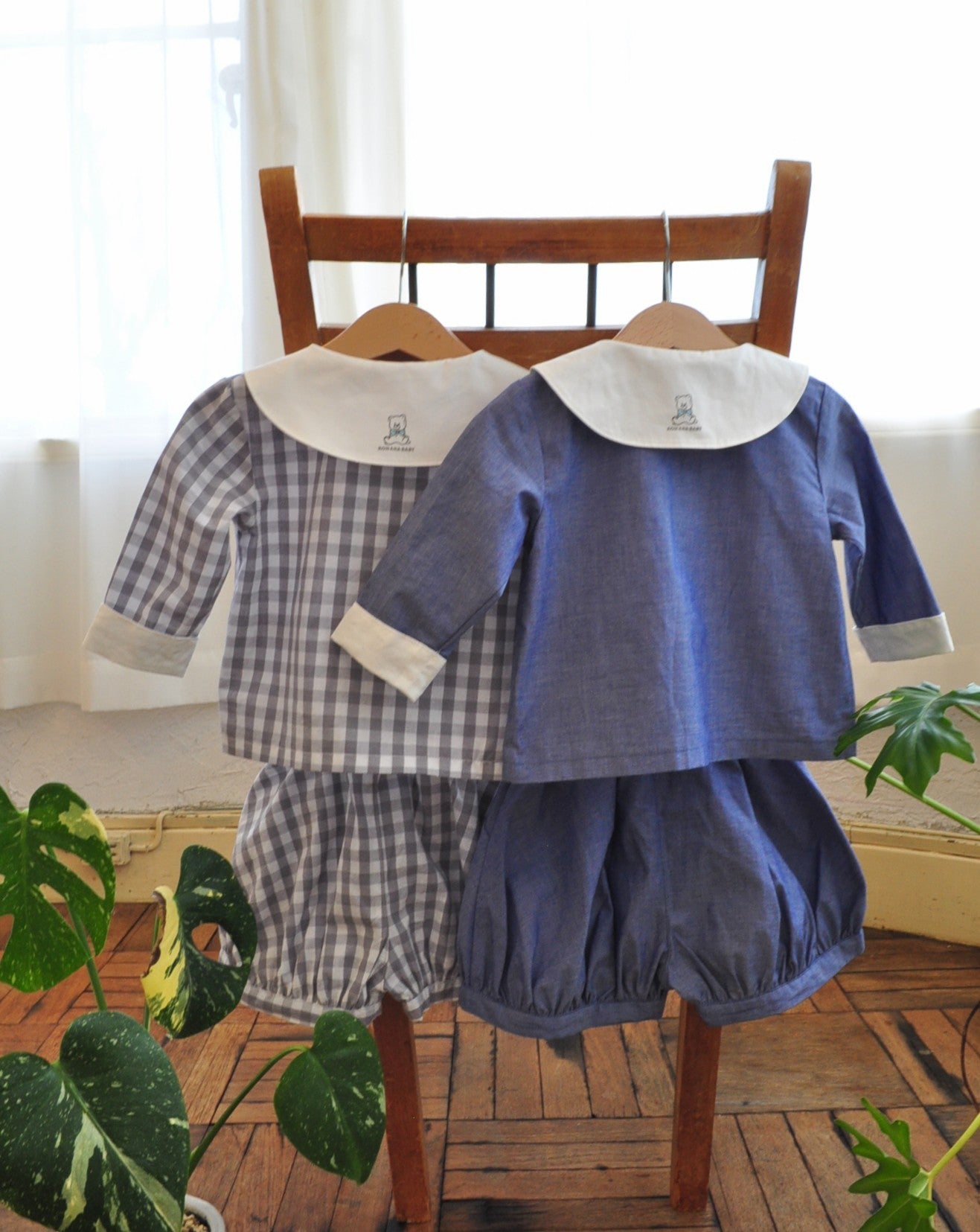 セーラーカラーセットアップ【110044】(blue)