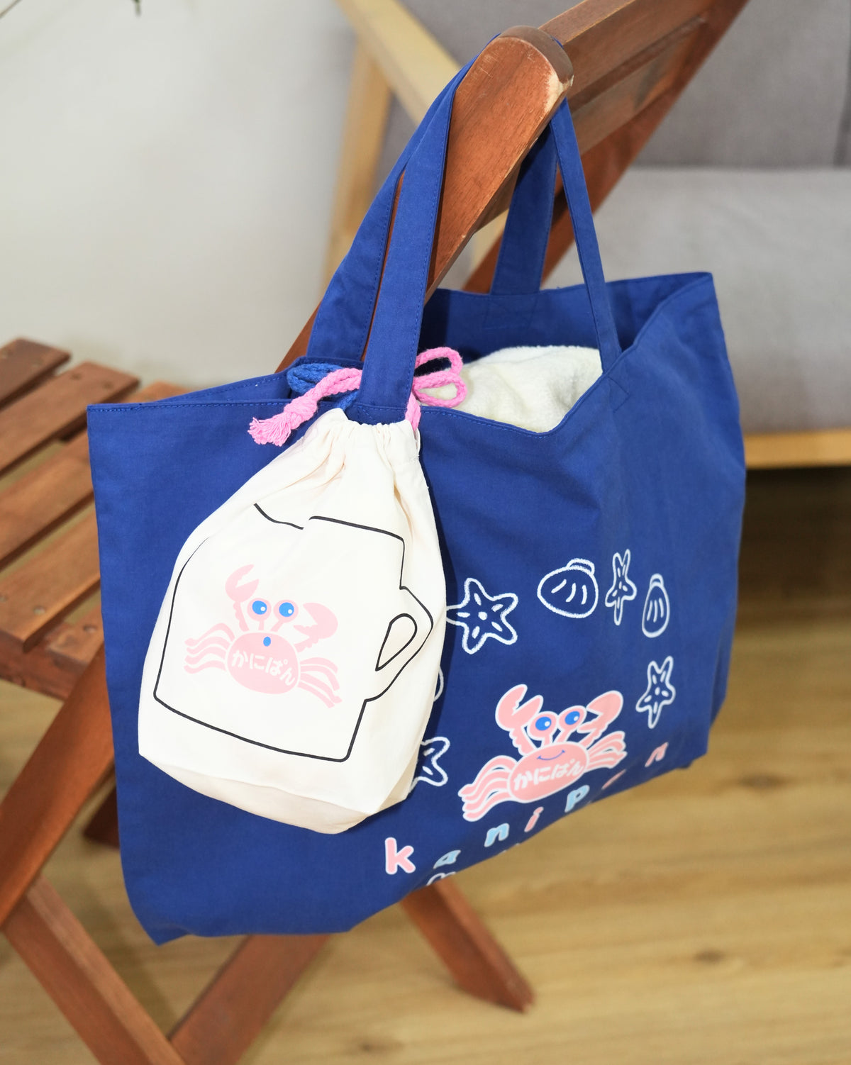 KOHANA × カニパン Lesson Bag with Cup Bag【110433】