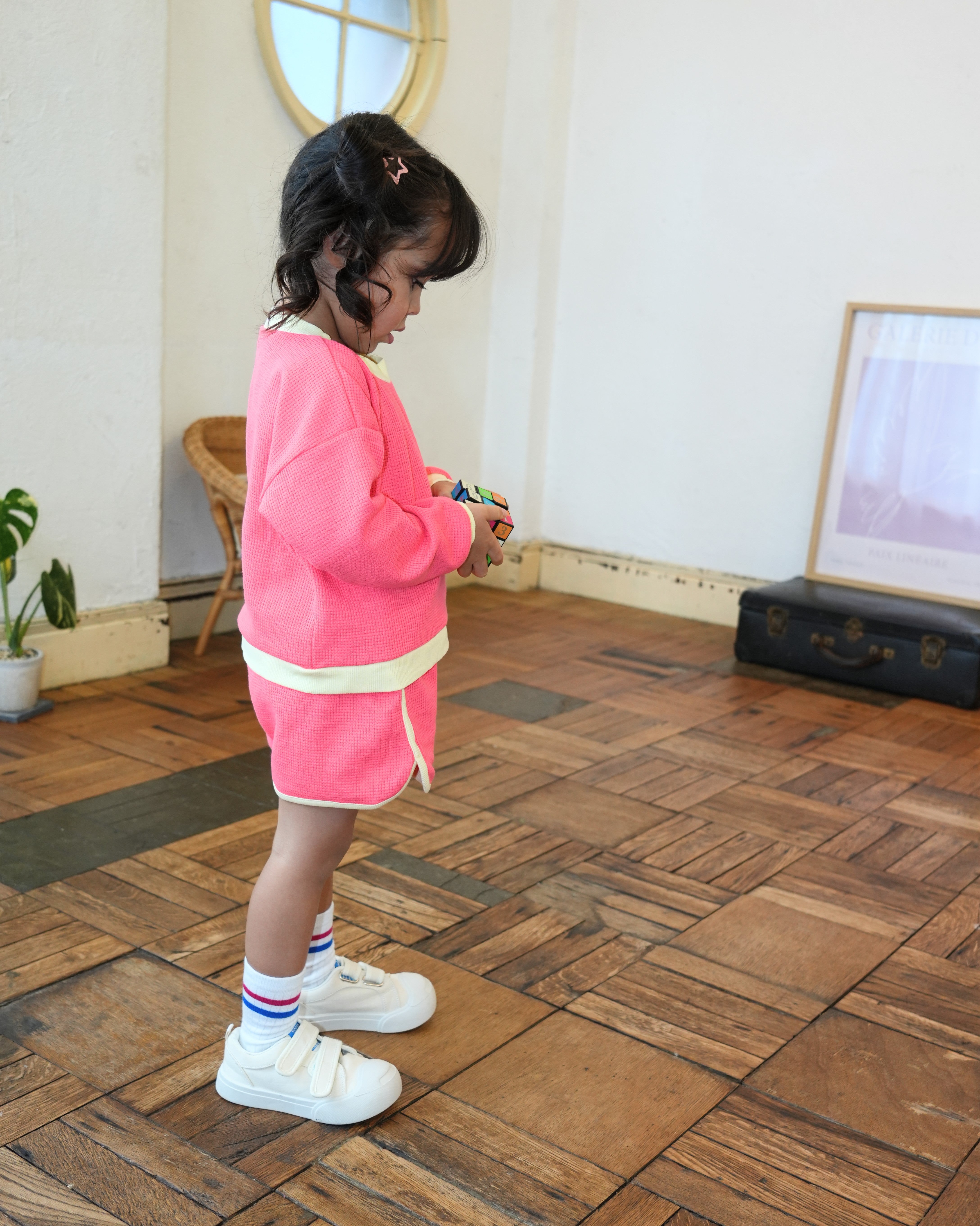 ネオンカラートレーナー【110200】(orange)