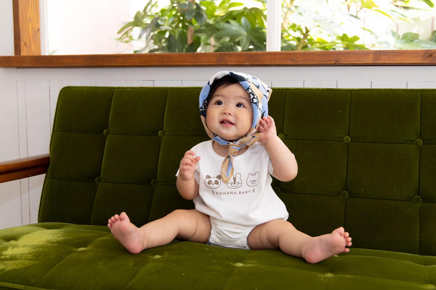 3匹のどうぶつさんロンパース【110062】