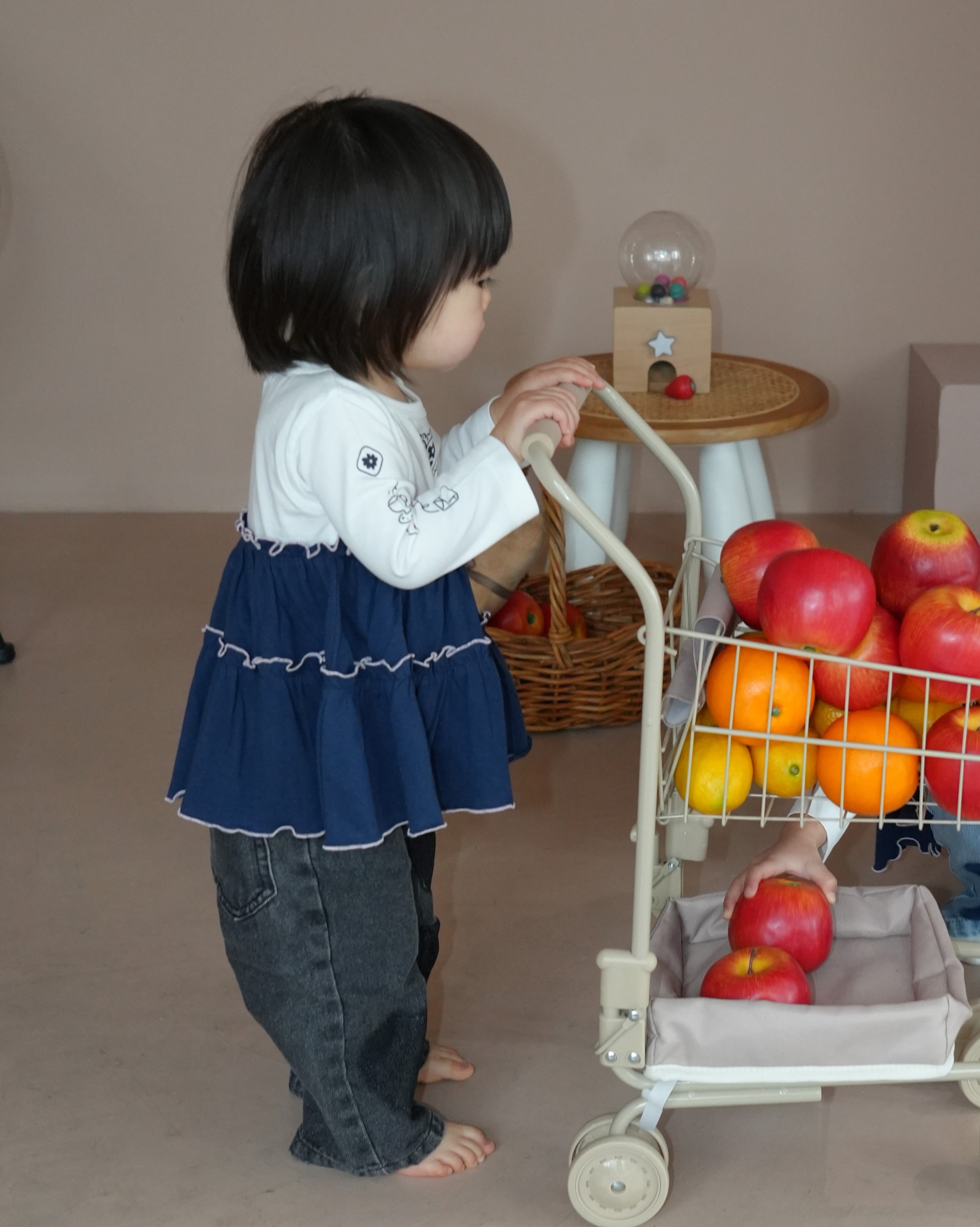 Country Style Tiered Merrow Tunic【110136】