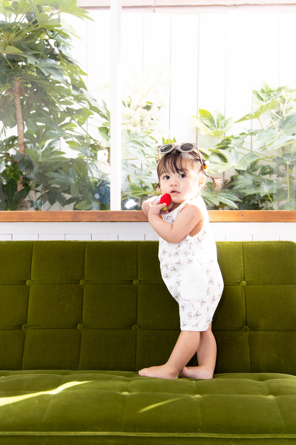 コハナベアーカバーオール【110066】