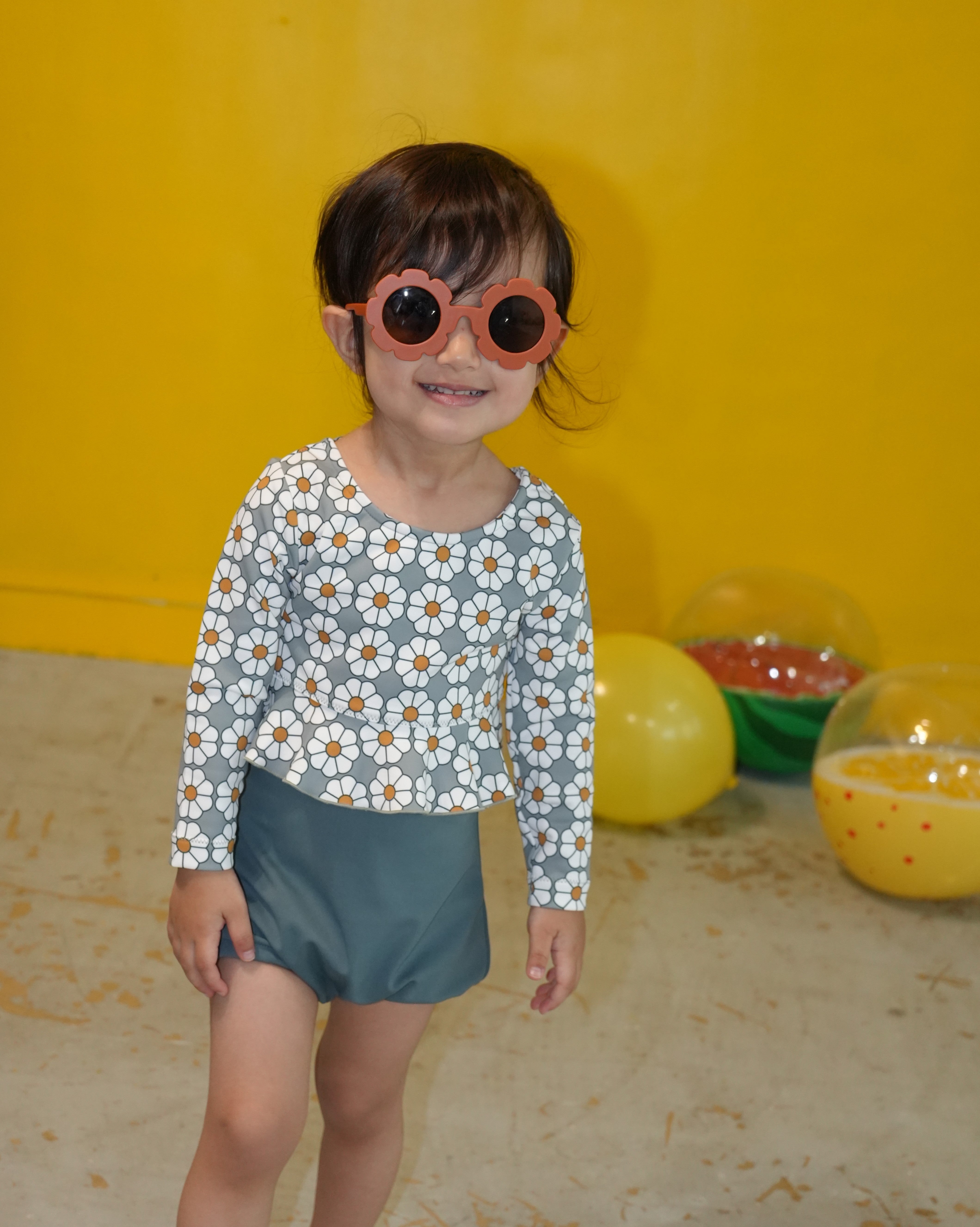 Retro Daisy Swimwear (Girls)【150029】