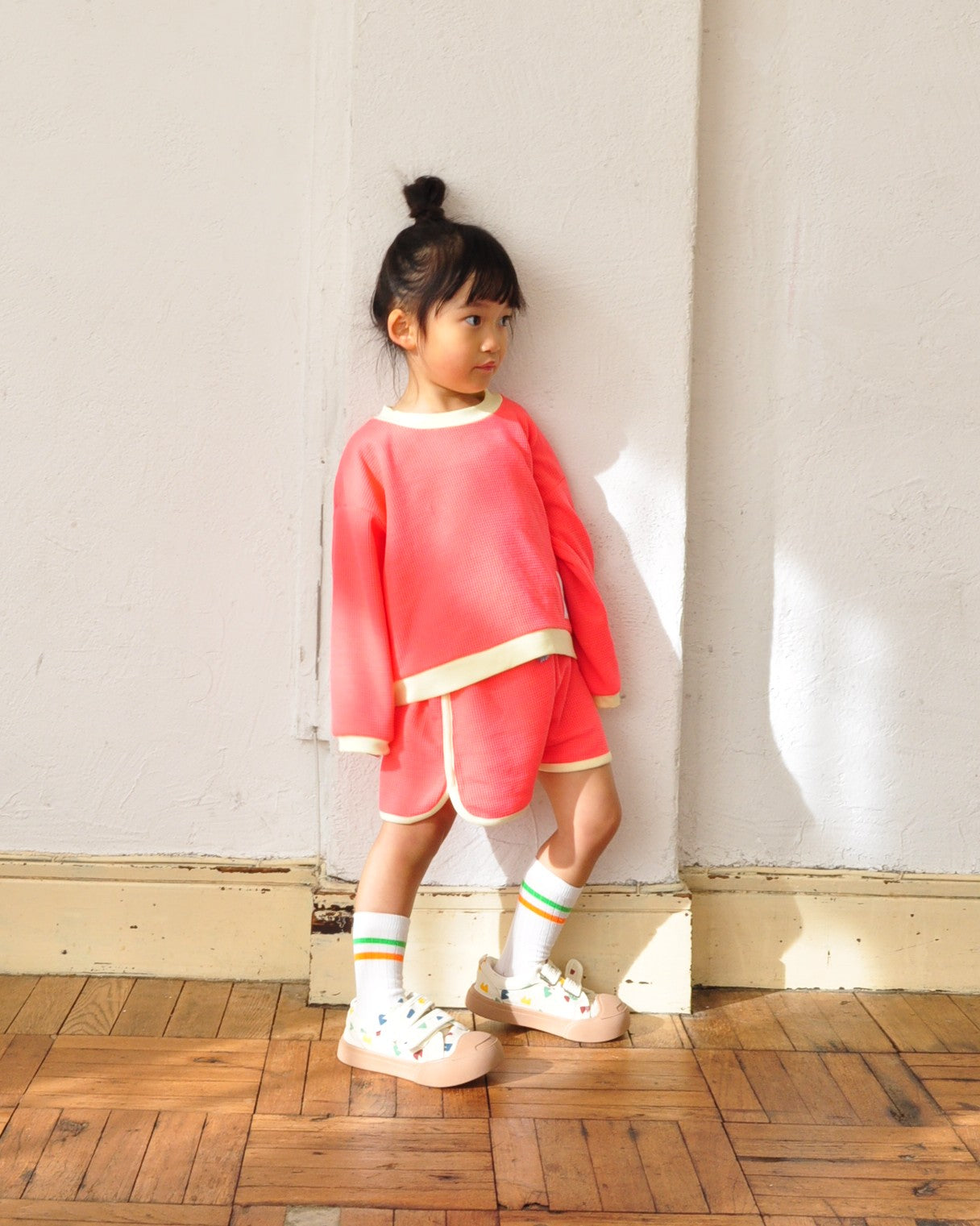 Neon Color Running Pants【110201】(orange)