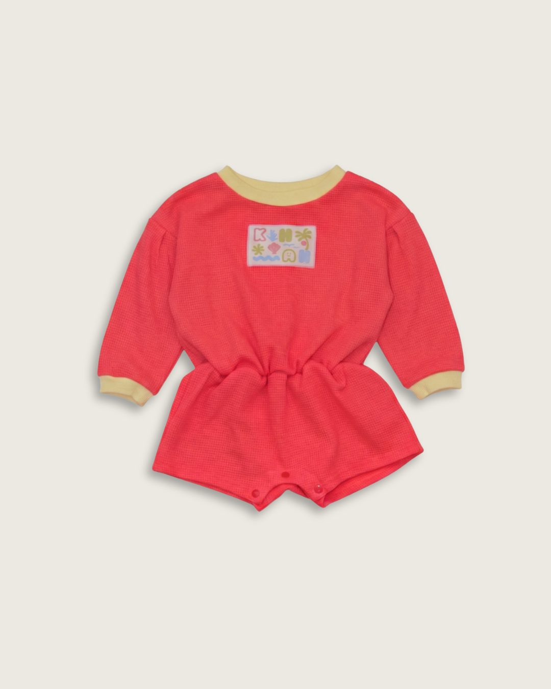 Neon Color Rompers【110202】(orange)