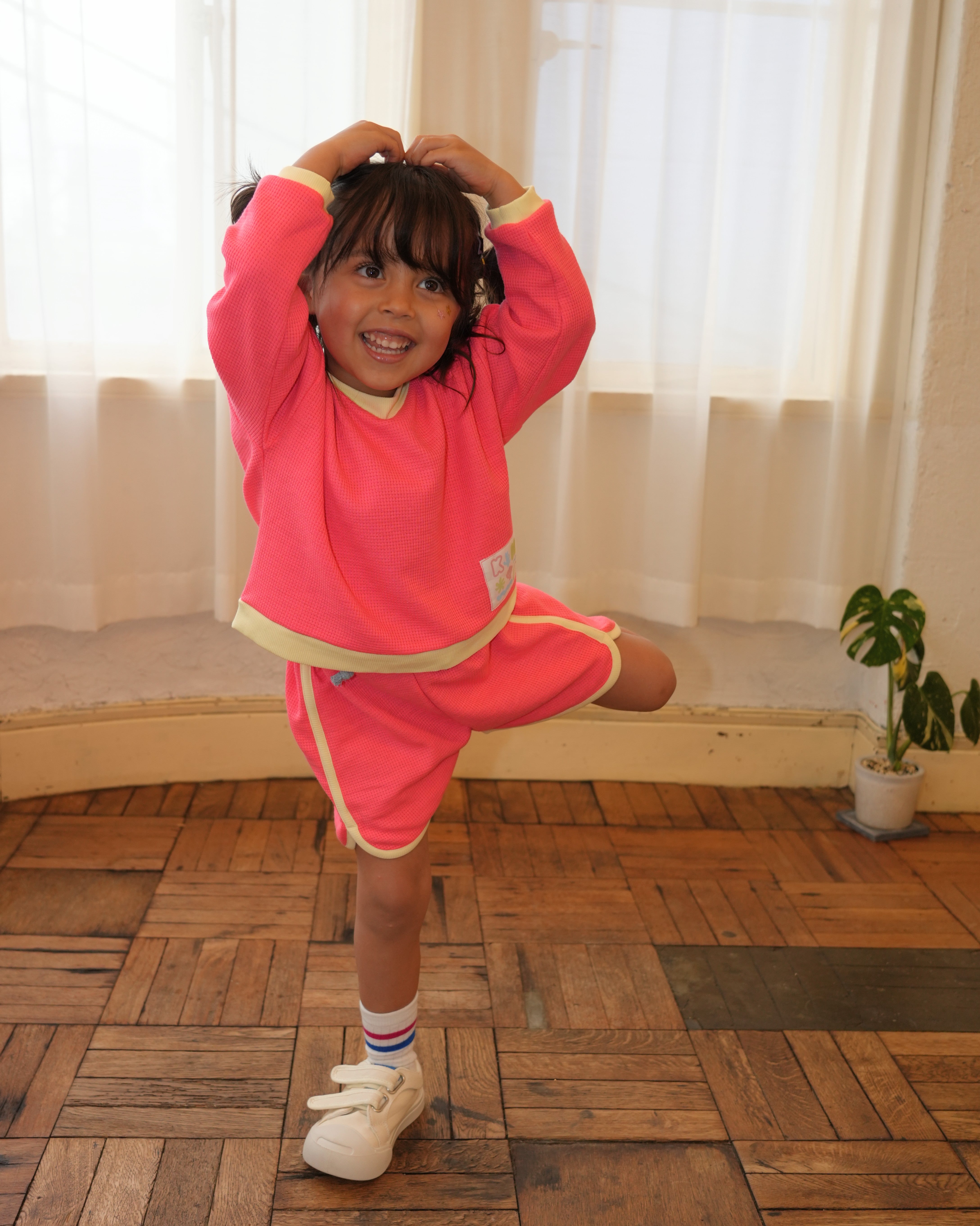 ネオンカラートレーナー【110200】(orange)