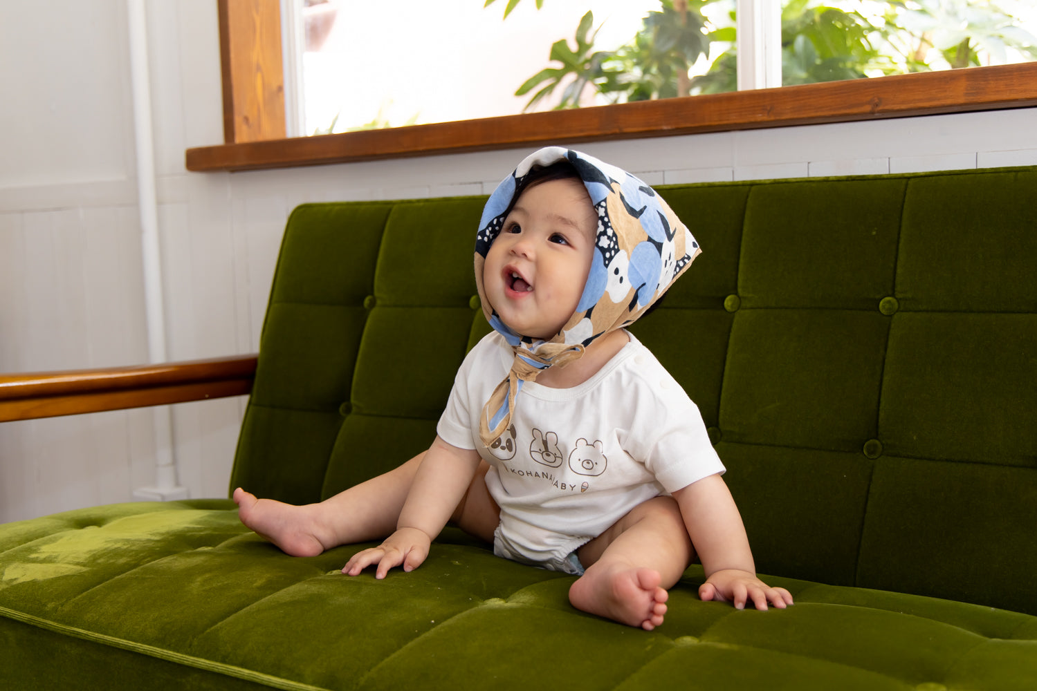 3匹のどうぶつさんロンパース【110062】