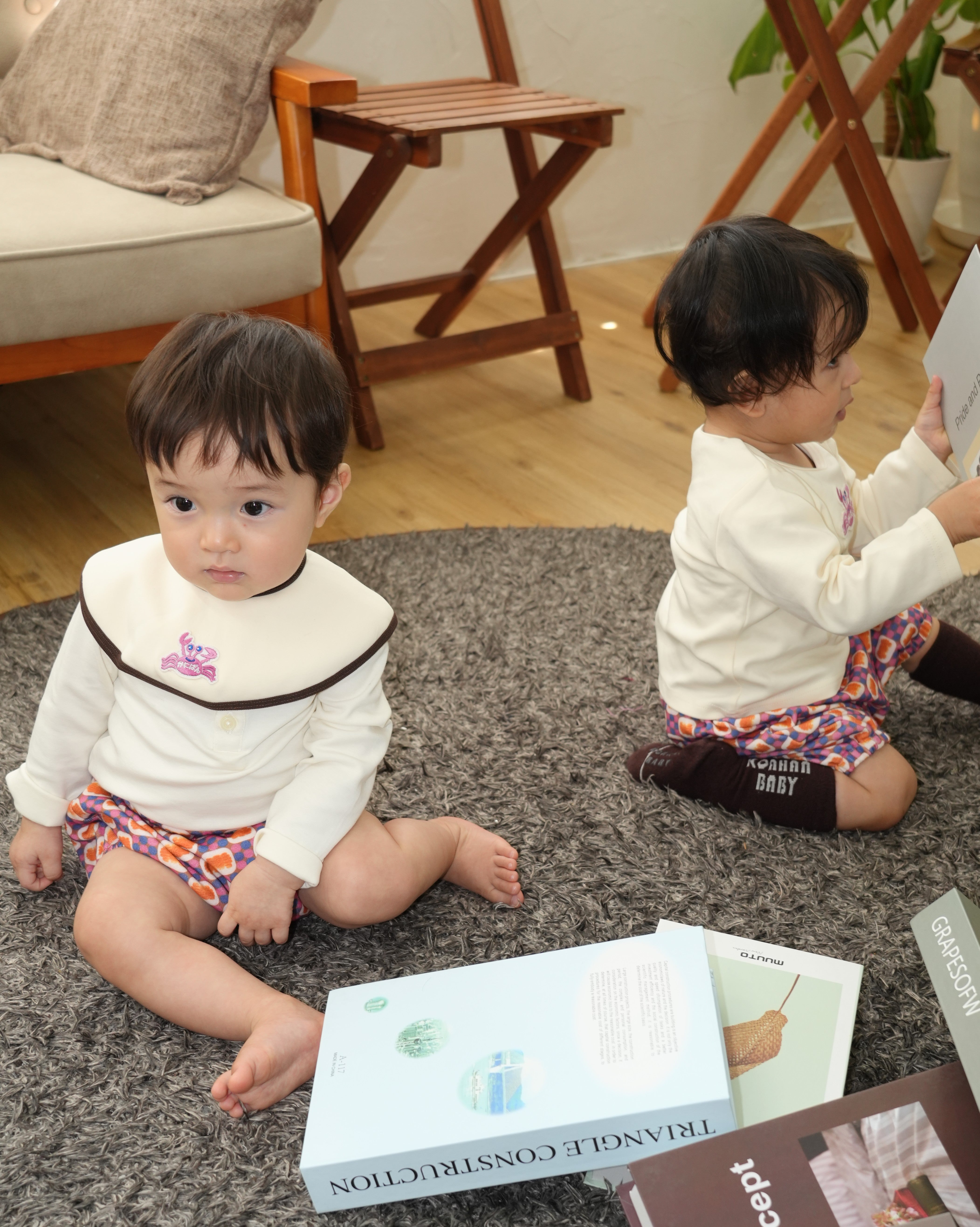 KOHANA × カニパン Bib & Bloomer Set 【110426】