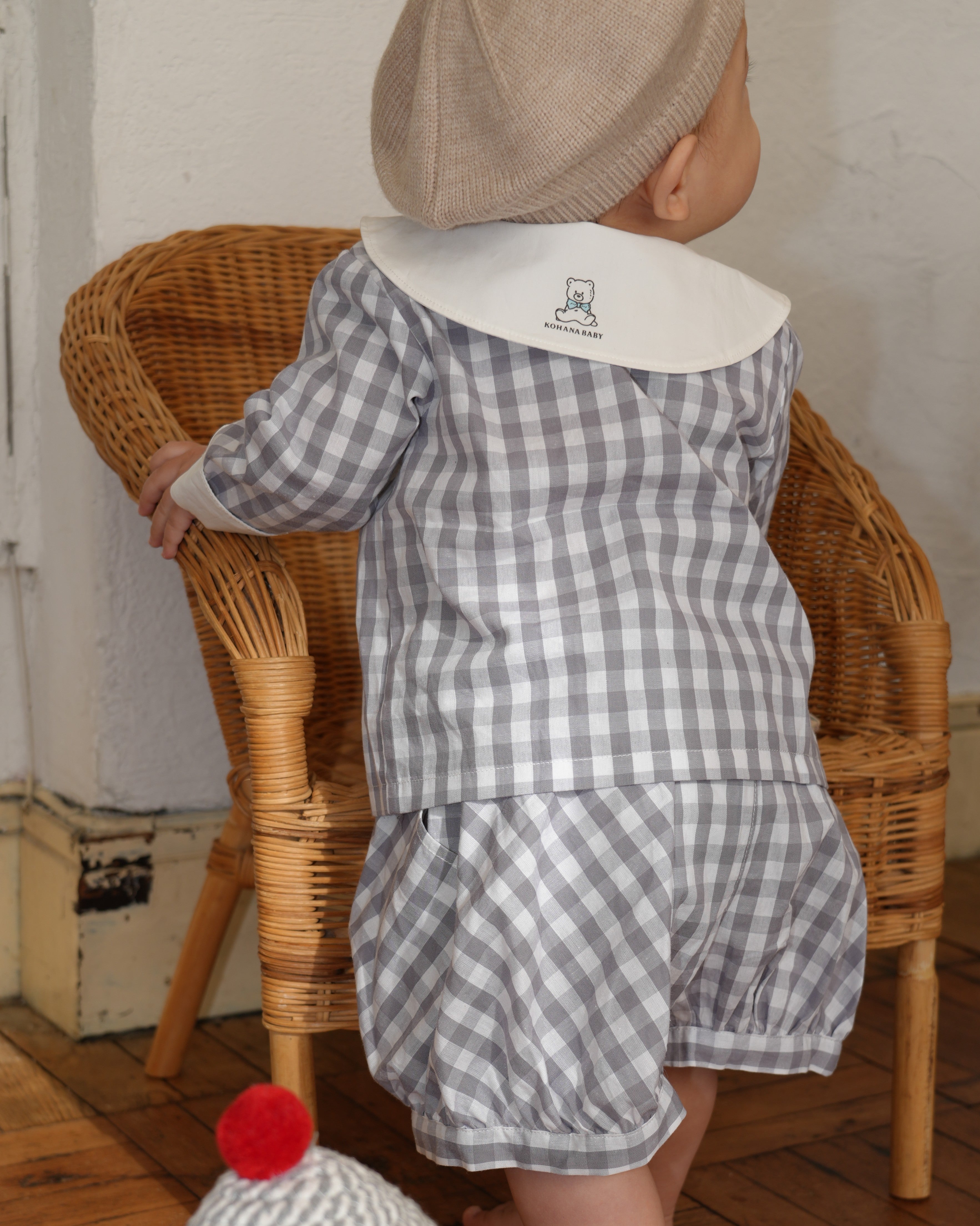 セーラーカラーセットアップ【110044】(gray)