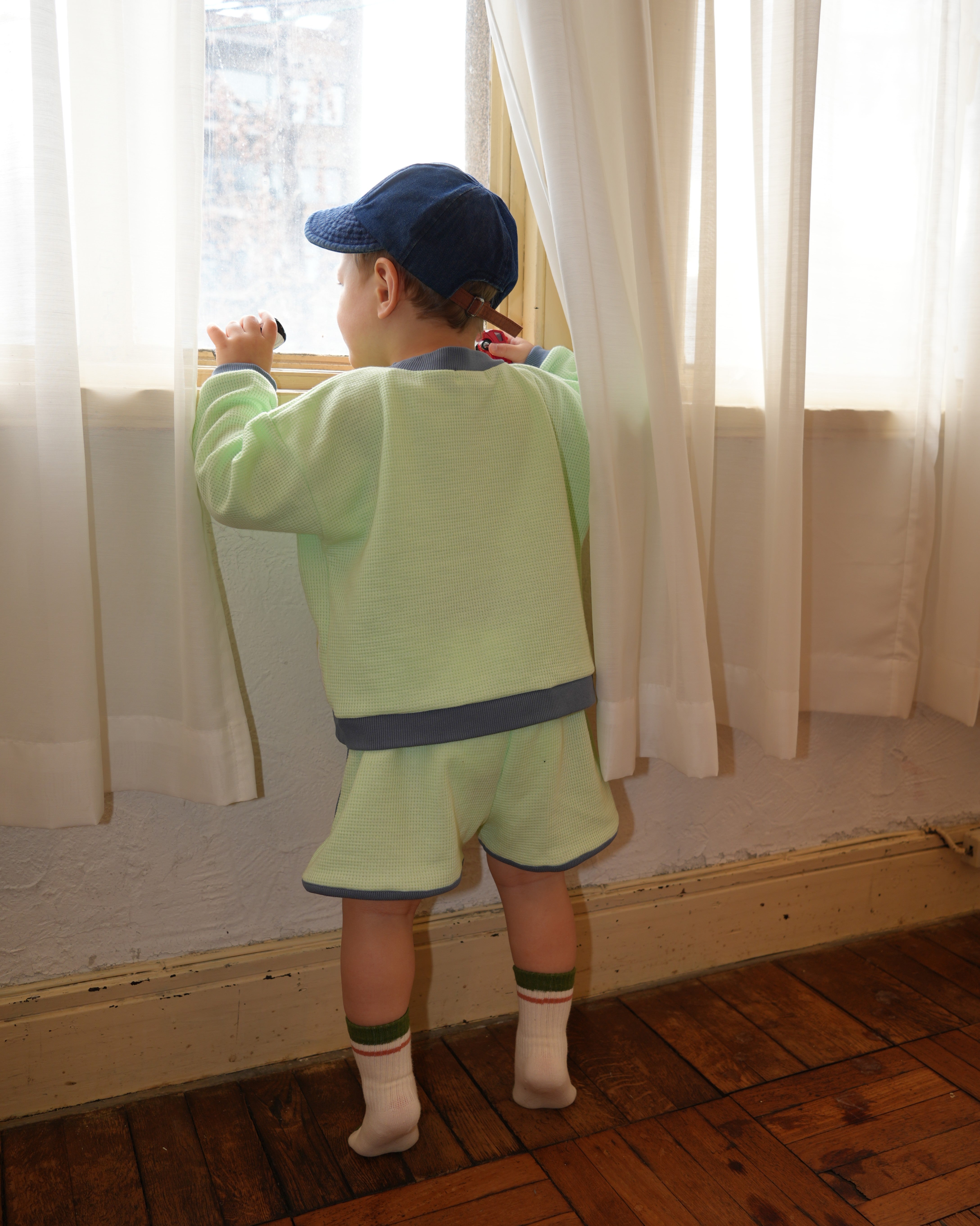 Neon Color Sweatshirt【110200】(green)