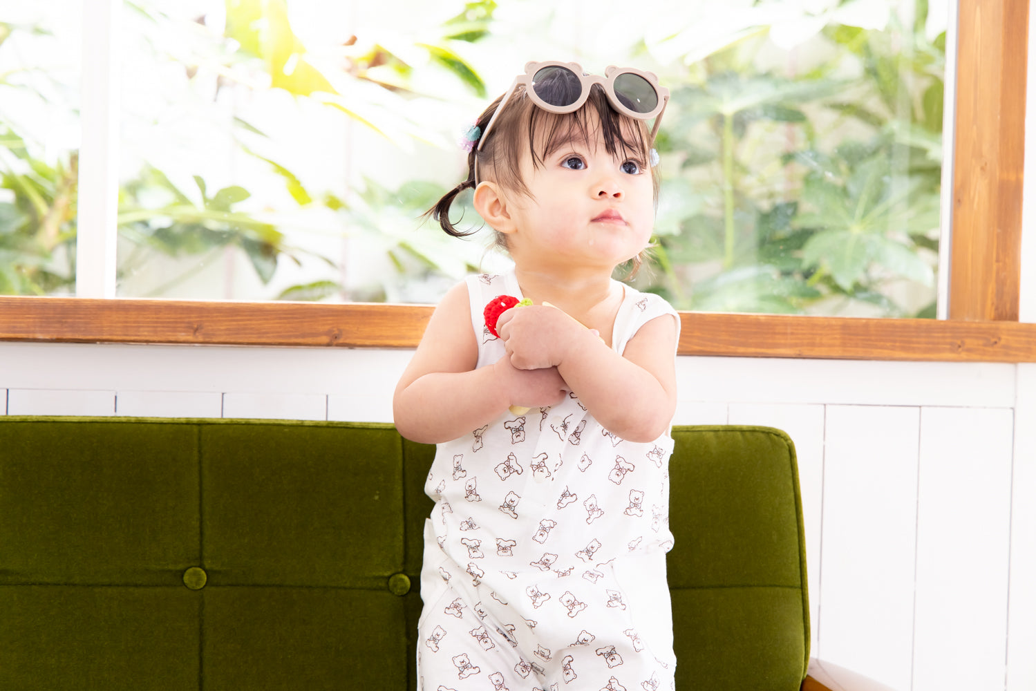 コハナベアーカバーオール【110066】