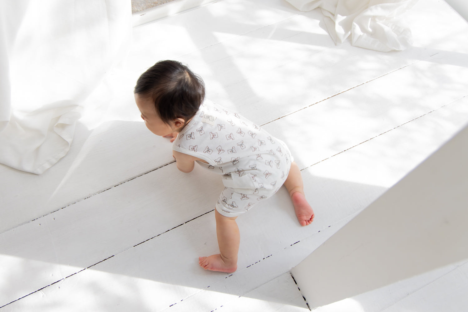 コハナベアーカバーオール【110066】