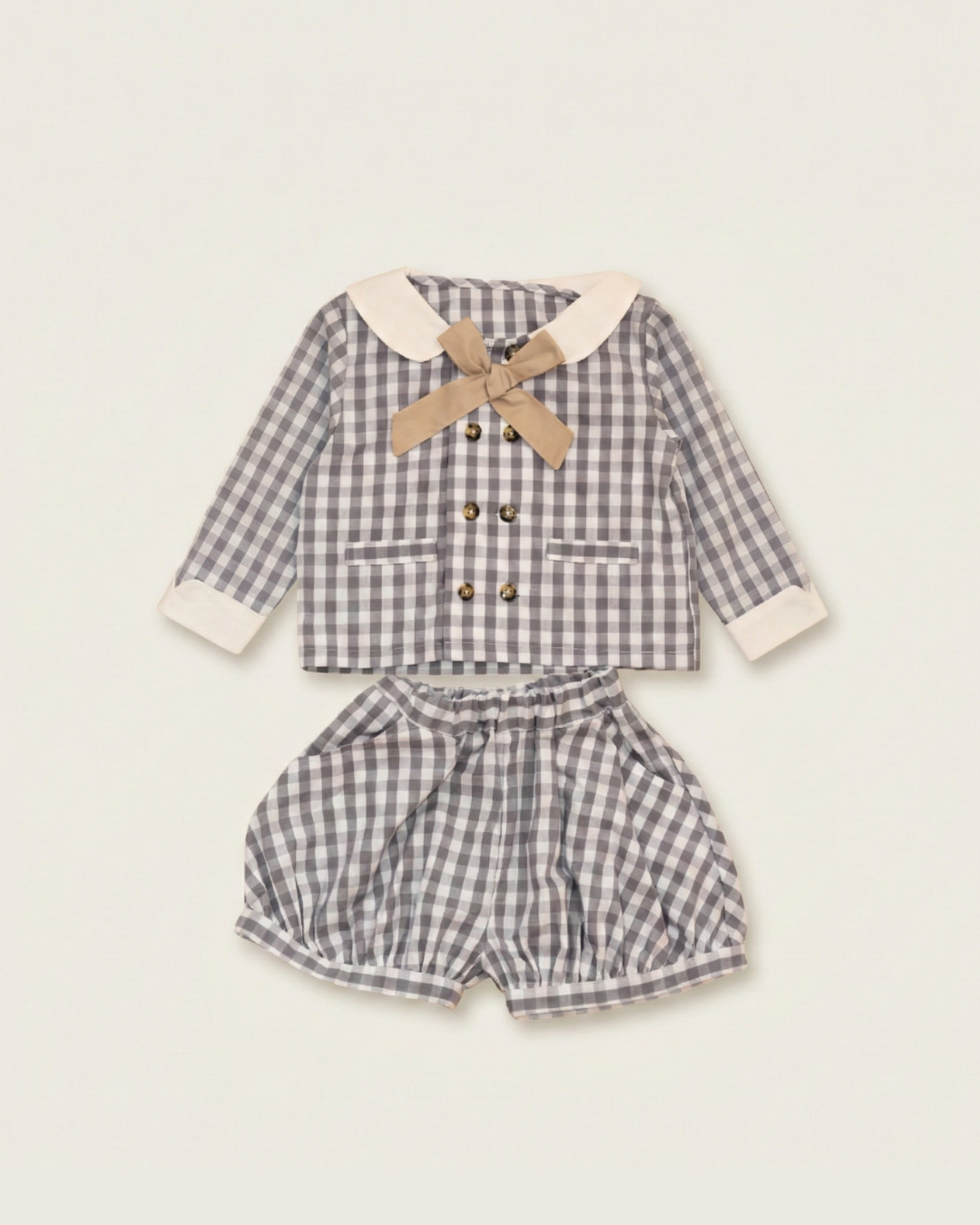 Sailor Collar Set up【110044】(gray)