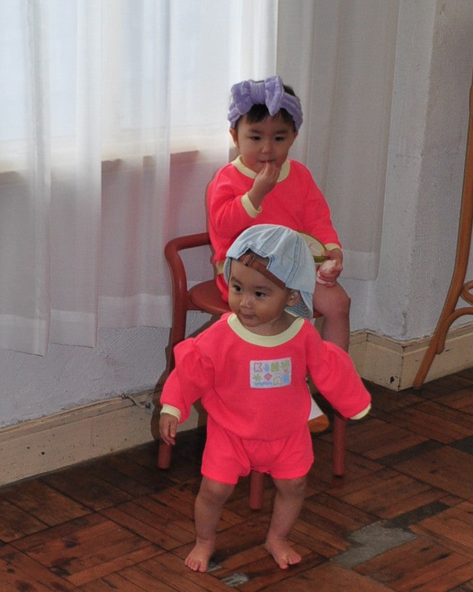 Neon Color Rompers【110202】(orange)