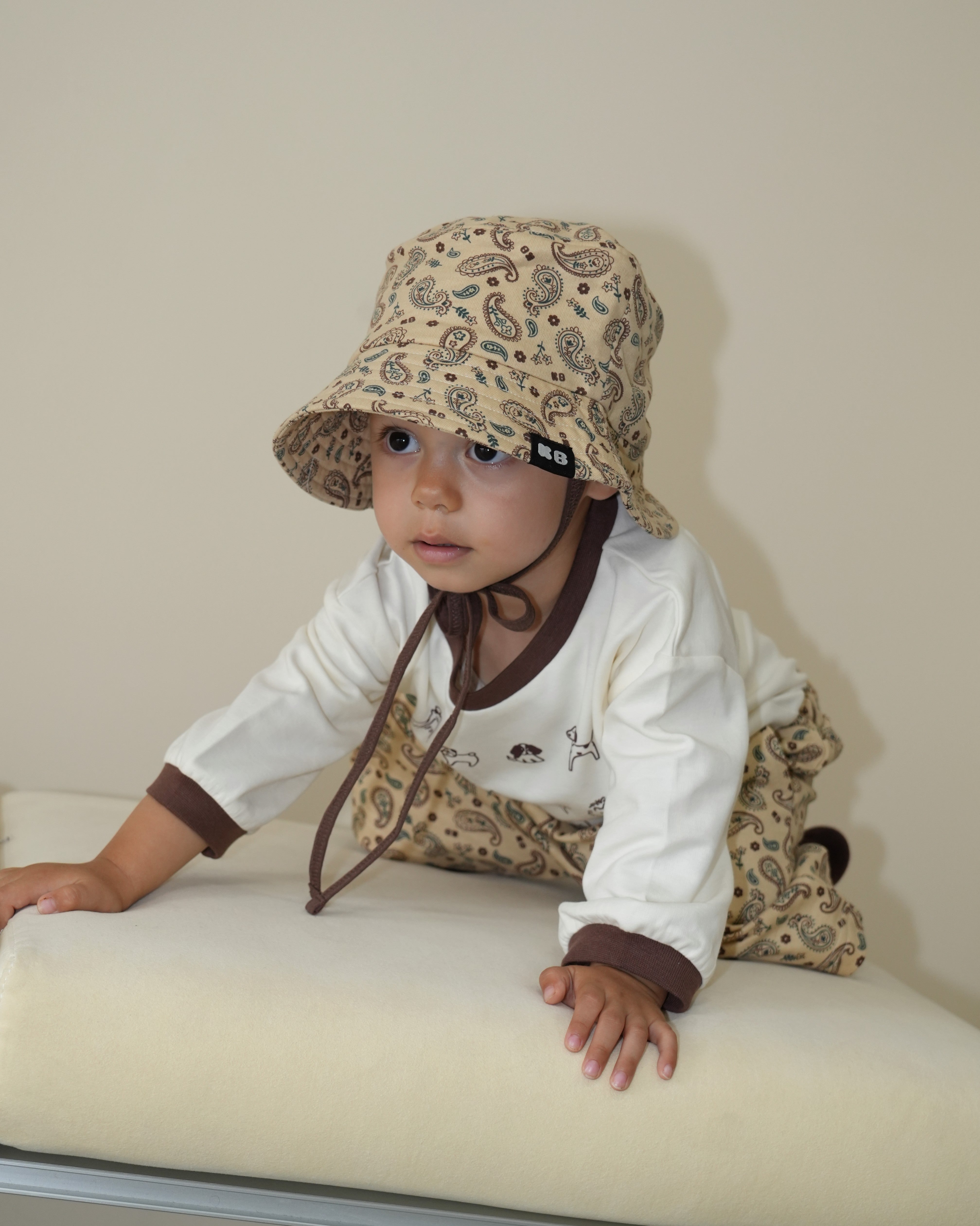 Floral Paisley Bucket Hat【110342】