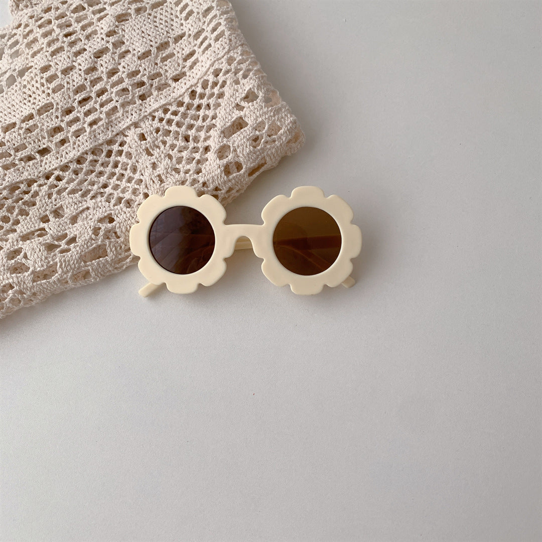 フラワーカラーサングラス【A111】