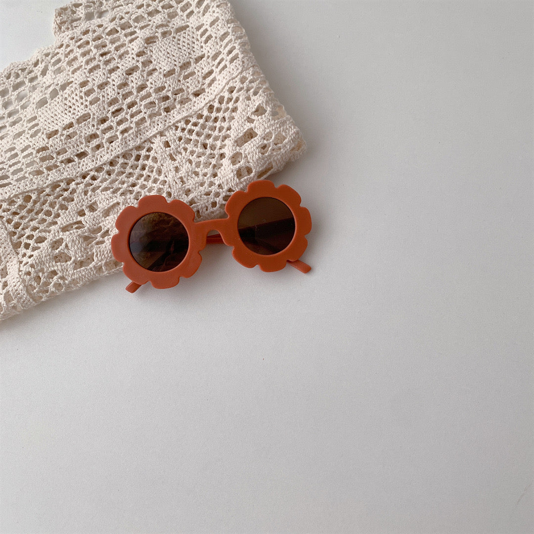 フラワーカラーサングラス【A111】