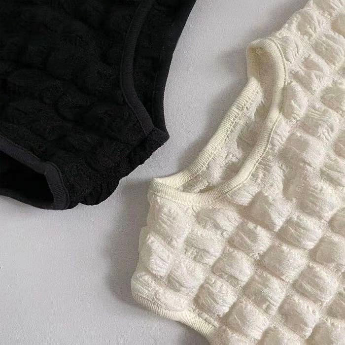 ポップコーンノースリーブセットアップ【N3071】