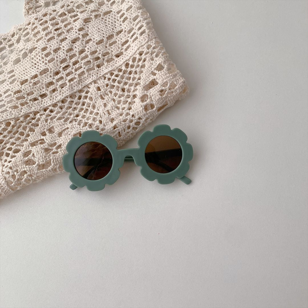 フラワーカラーサングラス【A111】