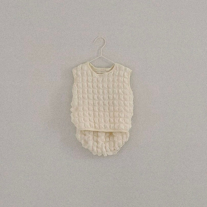 ポップコーンノースリーブセットアップ【N3071】