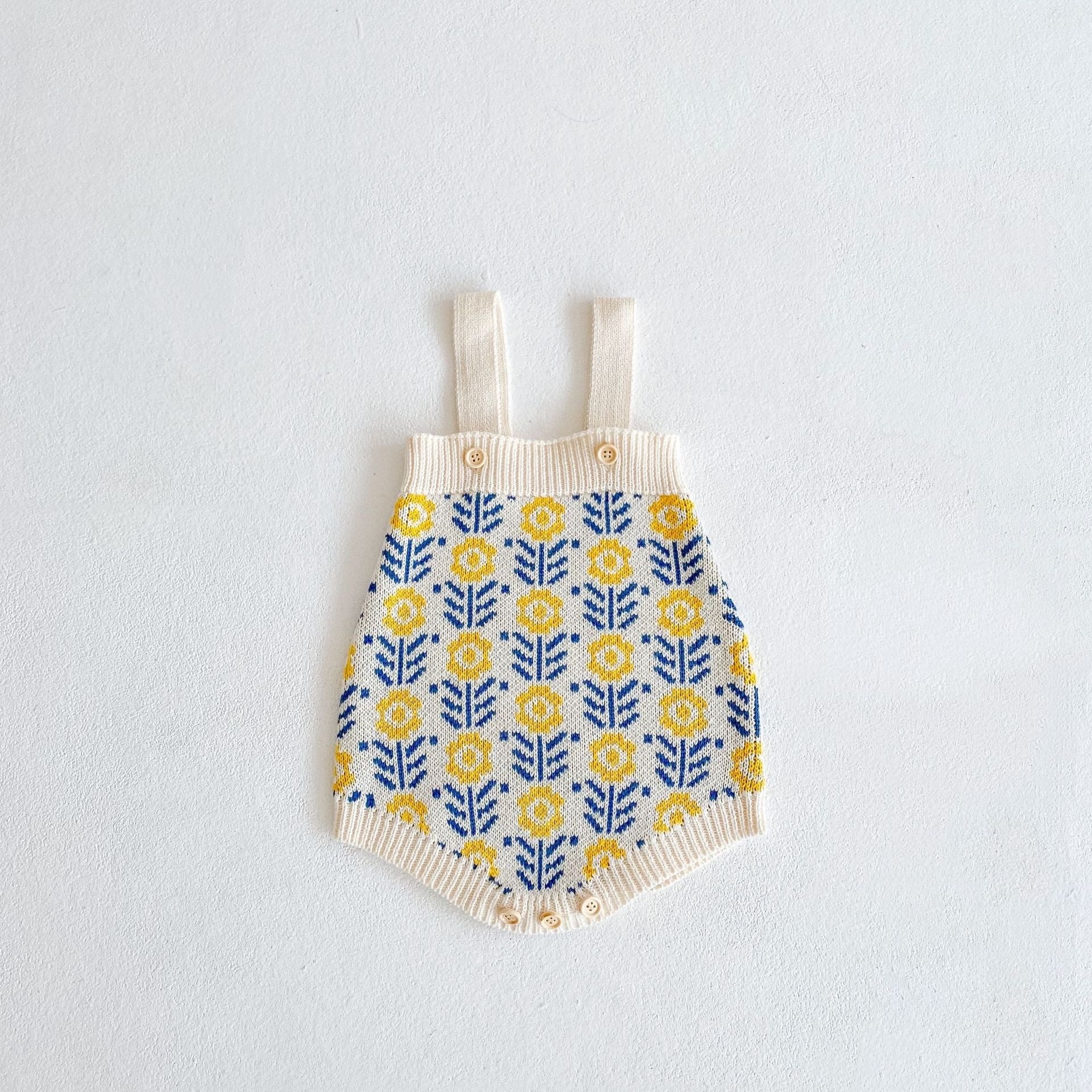 (予約商品)たんぽぽニットカーディガン/サロペット【N2370】