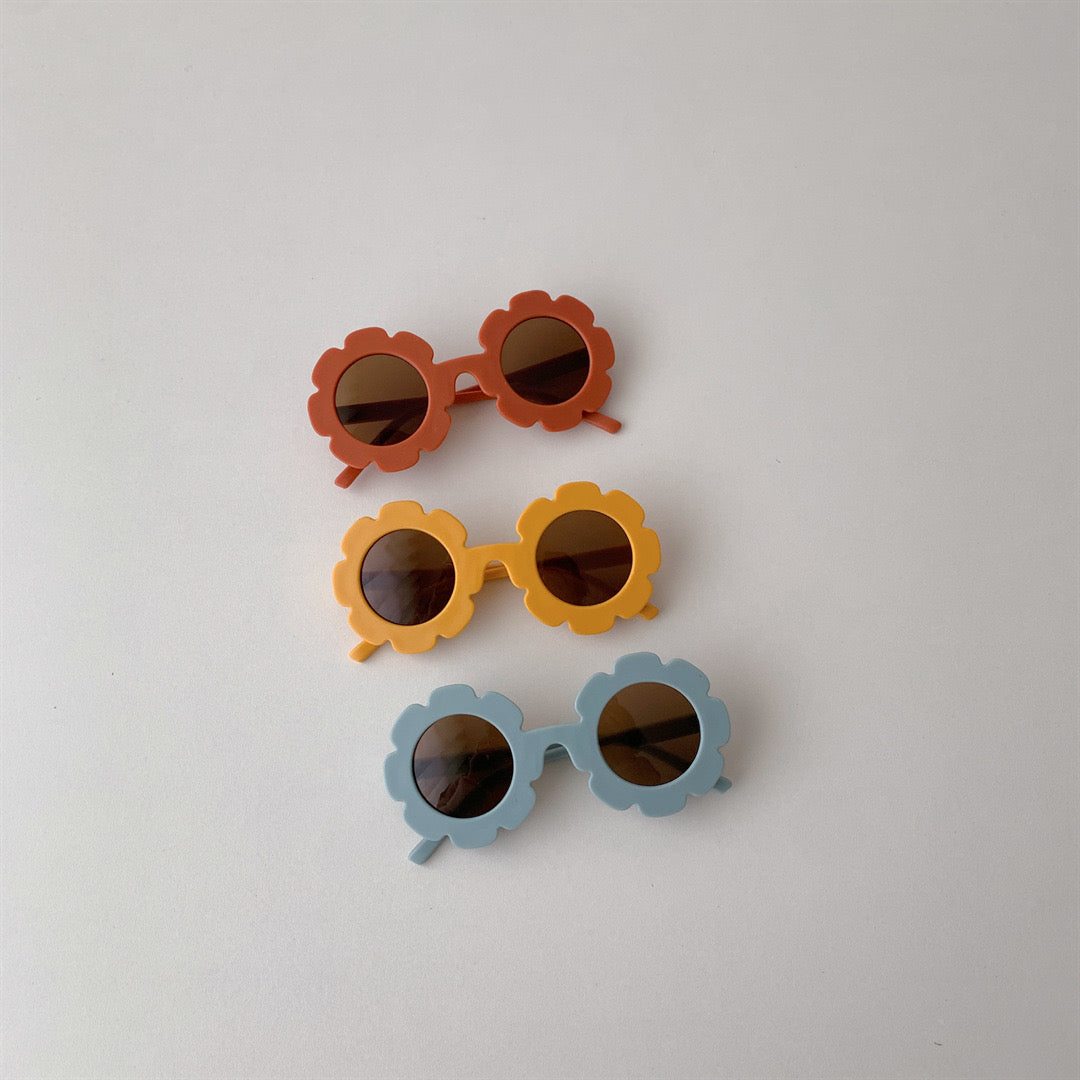 フラワーカラーサングラス【A111】