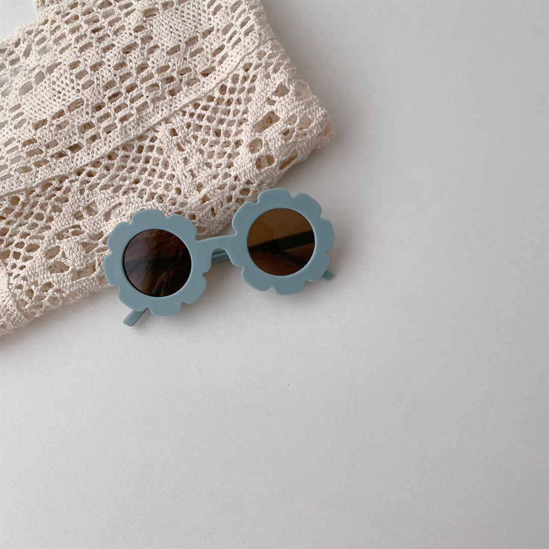 フラワーカラーサングラス【A111】