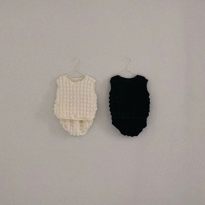 ポップコーンノースリーブセットアップ【N3071】