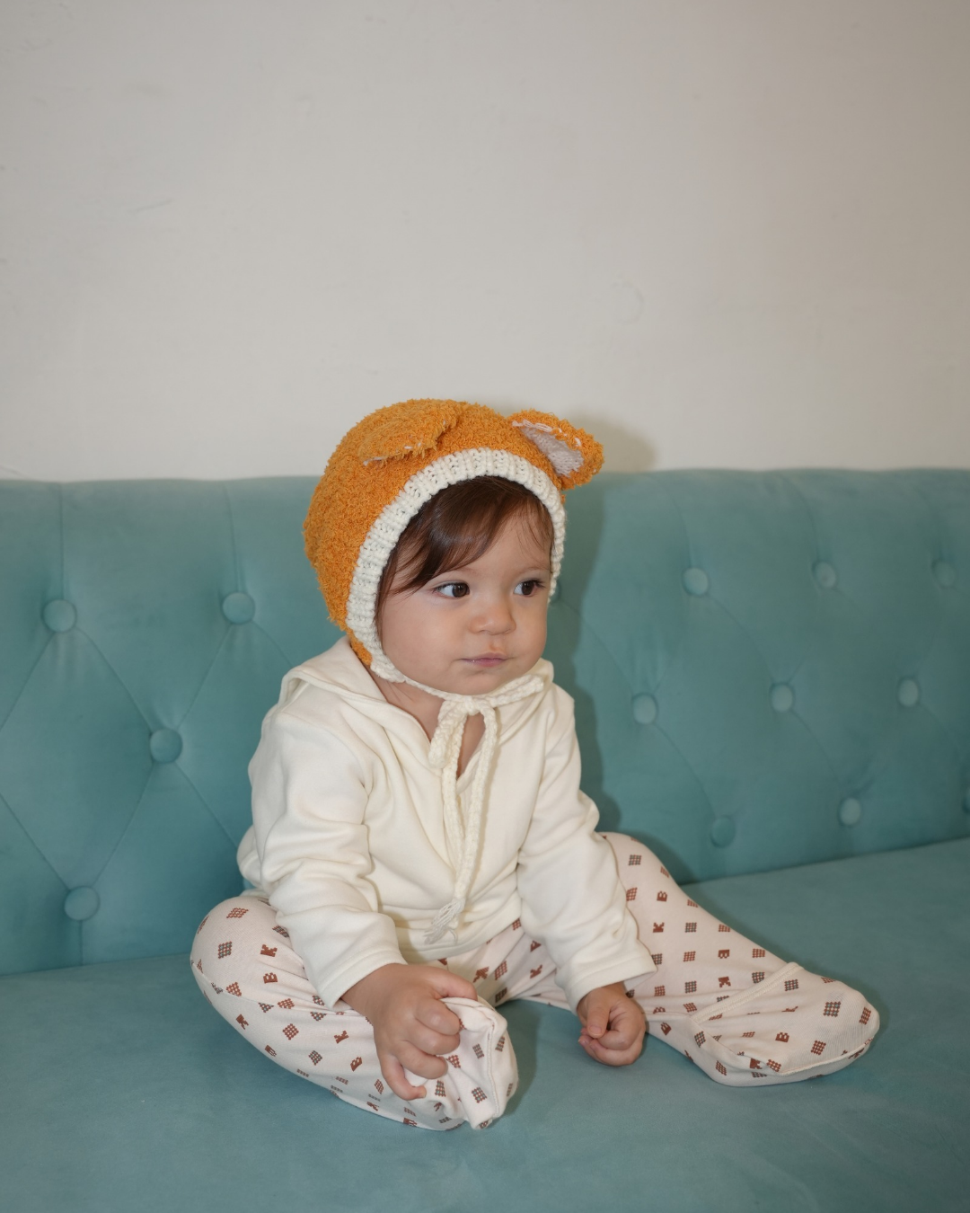 Fox Knit Bonnet【110643】