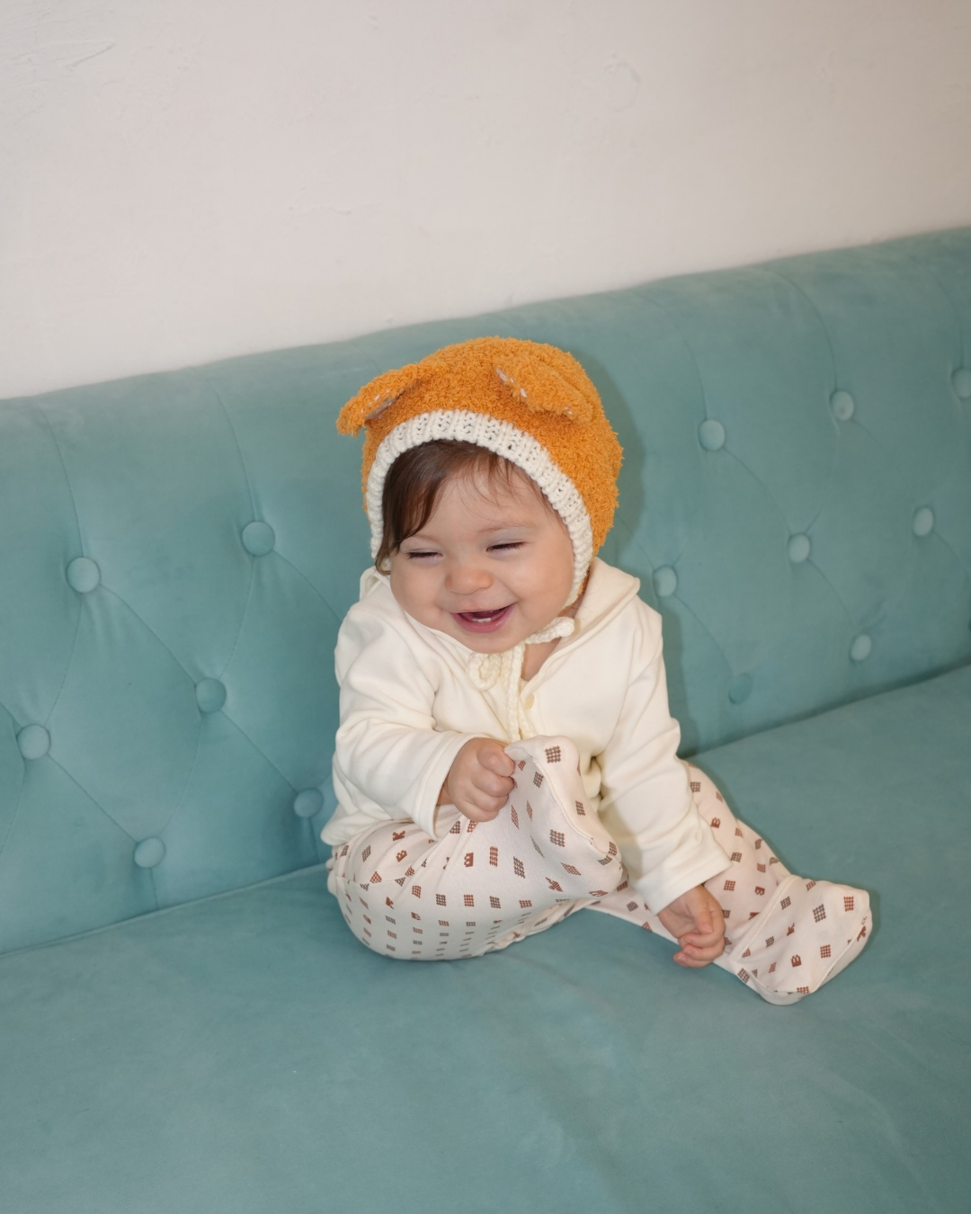 Fox Knit Bonnet【110643】